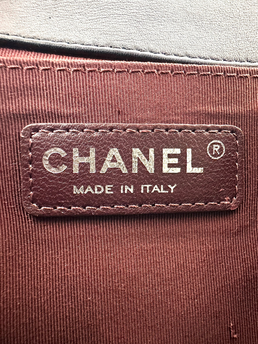 Chanel LeBoy Black Chevron Quilted Leather Flap Bag With Silver Buckle(19***21) CC1883
