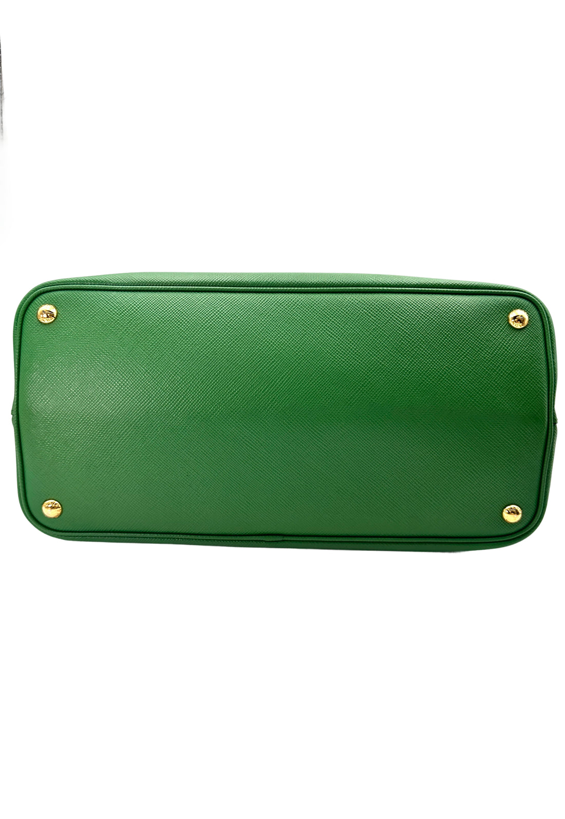 Prada Galleria Green Saffiano Leather Handle Bag PR308