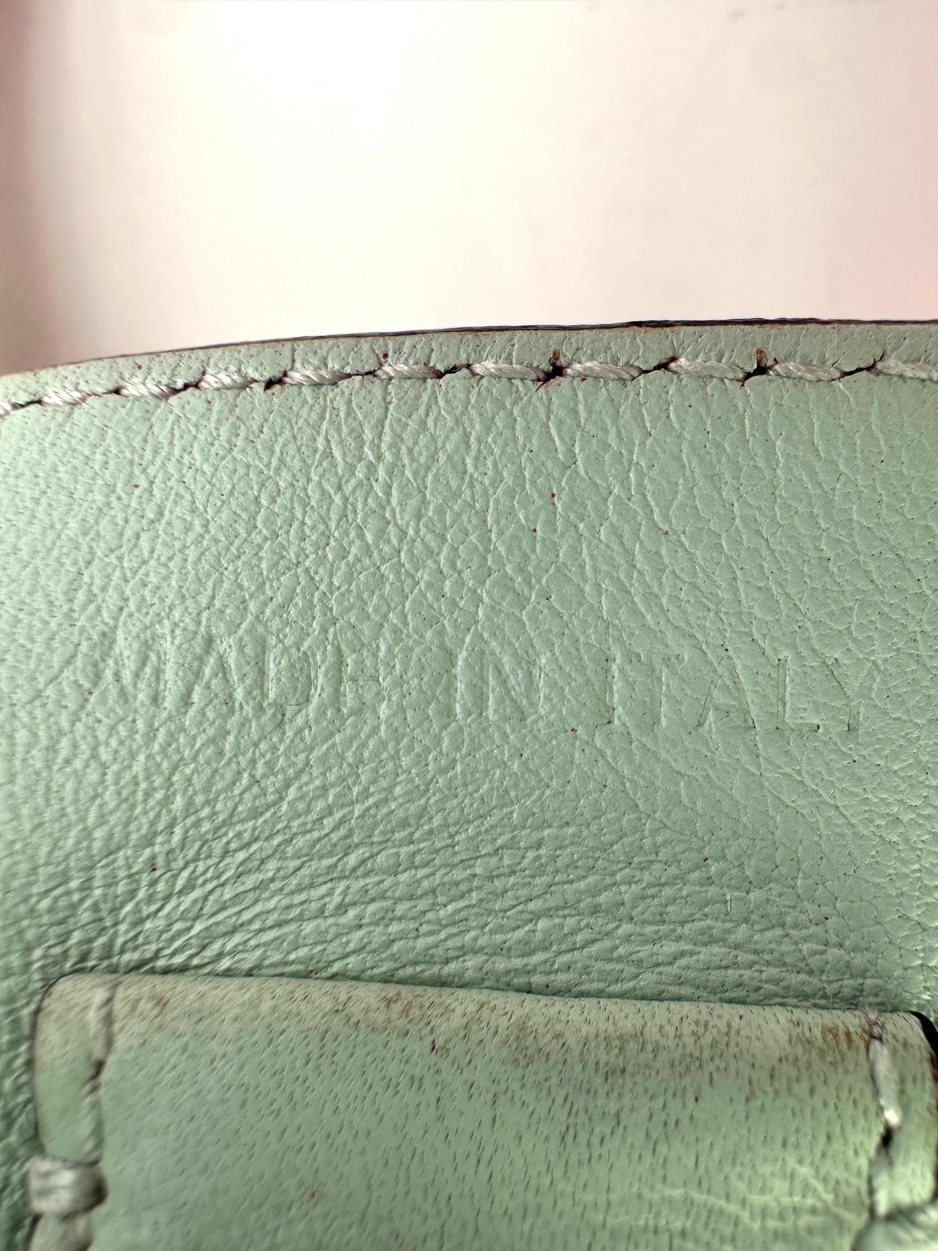 Christian Dior Diorissimo Pink Leather Top Handle Bag DR718