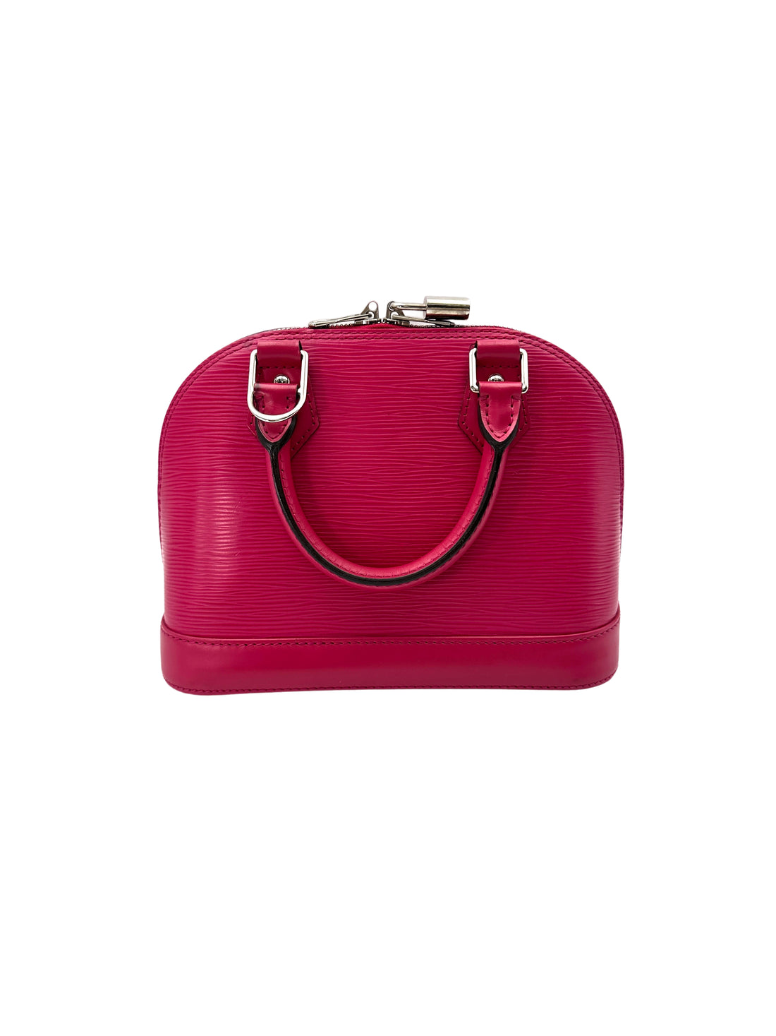Louis Vuitton Alma BB Red Epi Leather Handle Bag LV2614