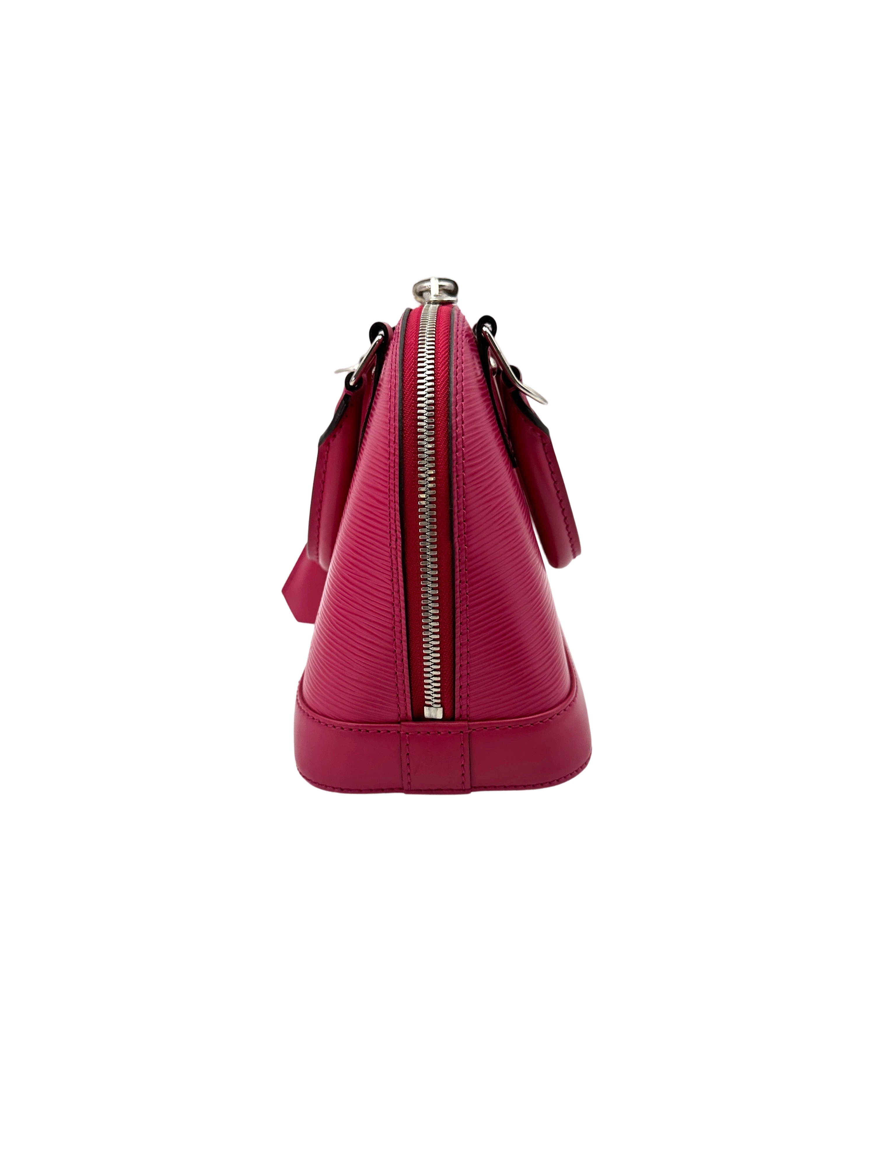 Louis Vuitton Alma BB Red Epi Leather Handle Bag LV2614