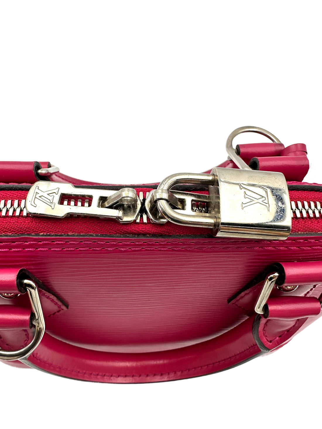 Louis Vuitton Alma BB Red Epi Leather Handle Bag LV2614