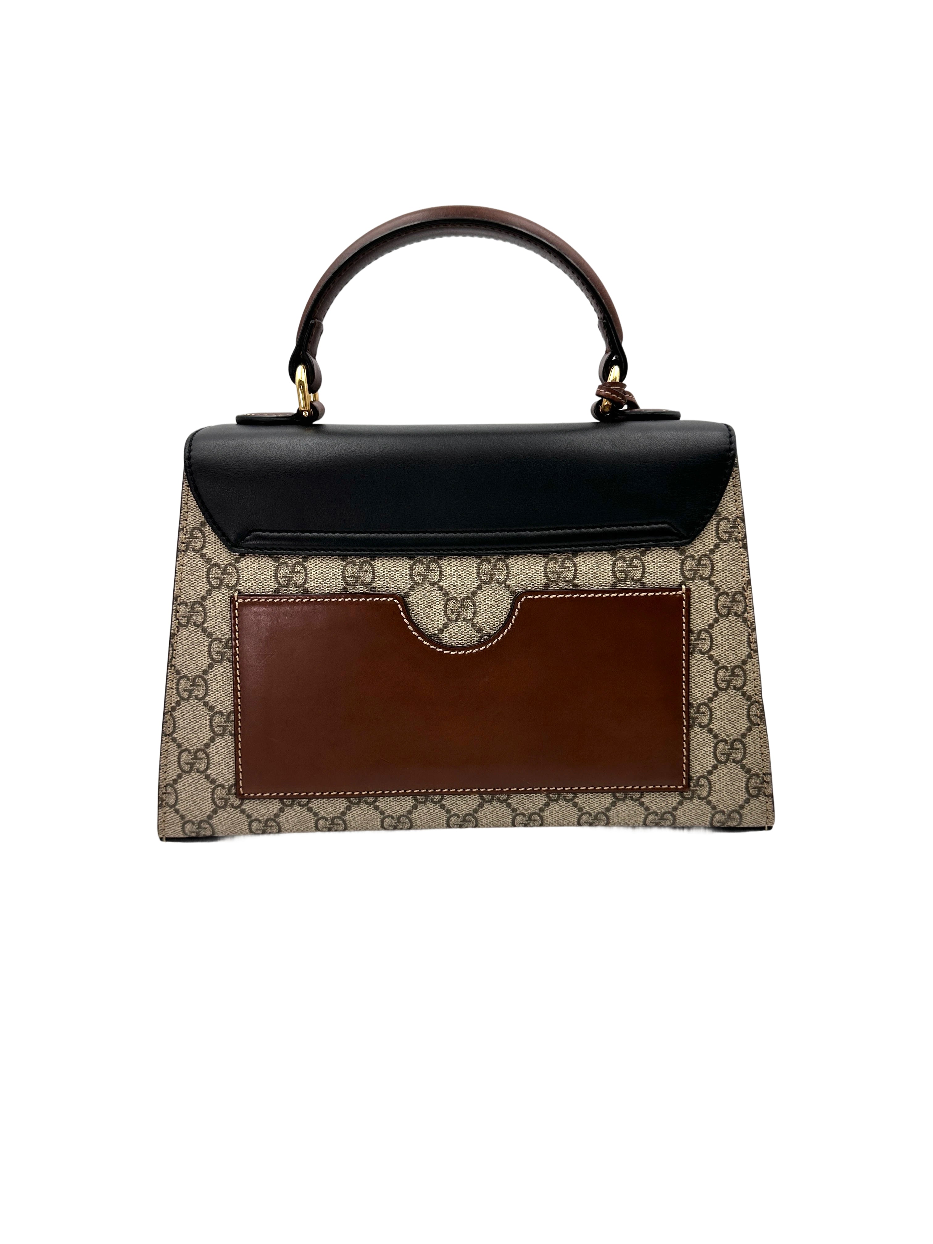 Gucci Padlock GG Supreme Top Handle Bag GG912