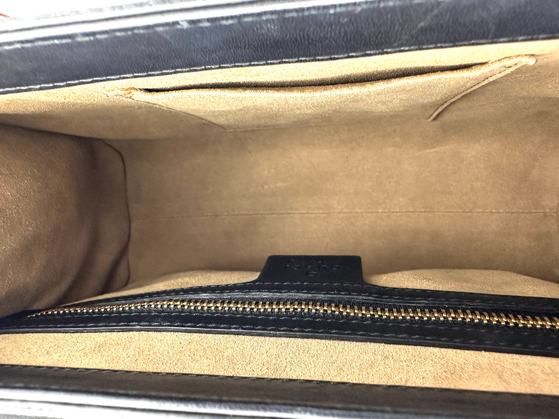 Gucci Padlock GG Supreme Top Handle Bag GG912