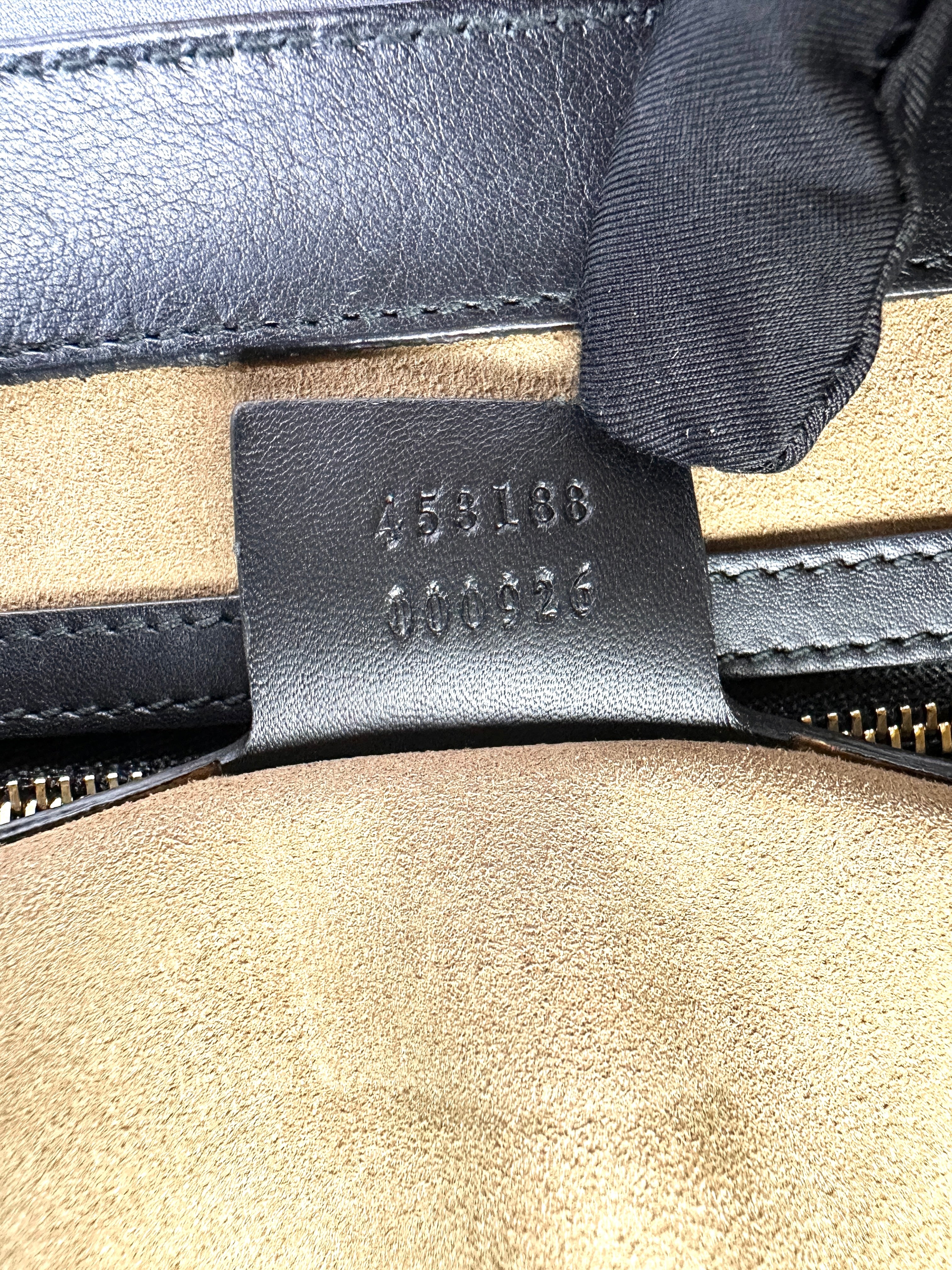 Gucci Padlock GG Supreme Top Handle Bag GG912