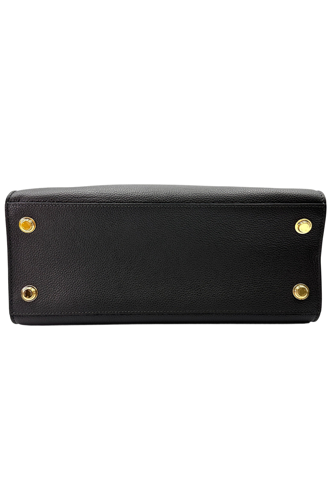 Louis Vuitton City Steamer Black Grained Leather Handle Bag LV2617