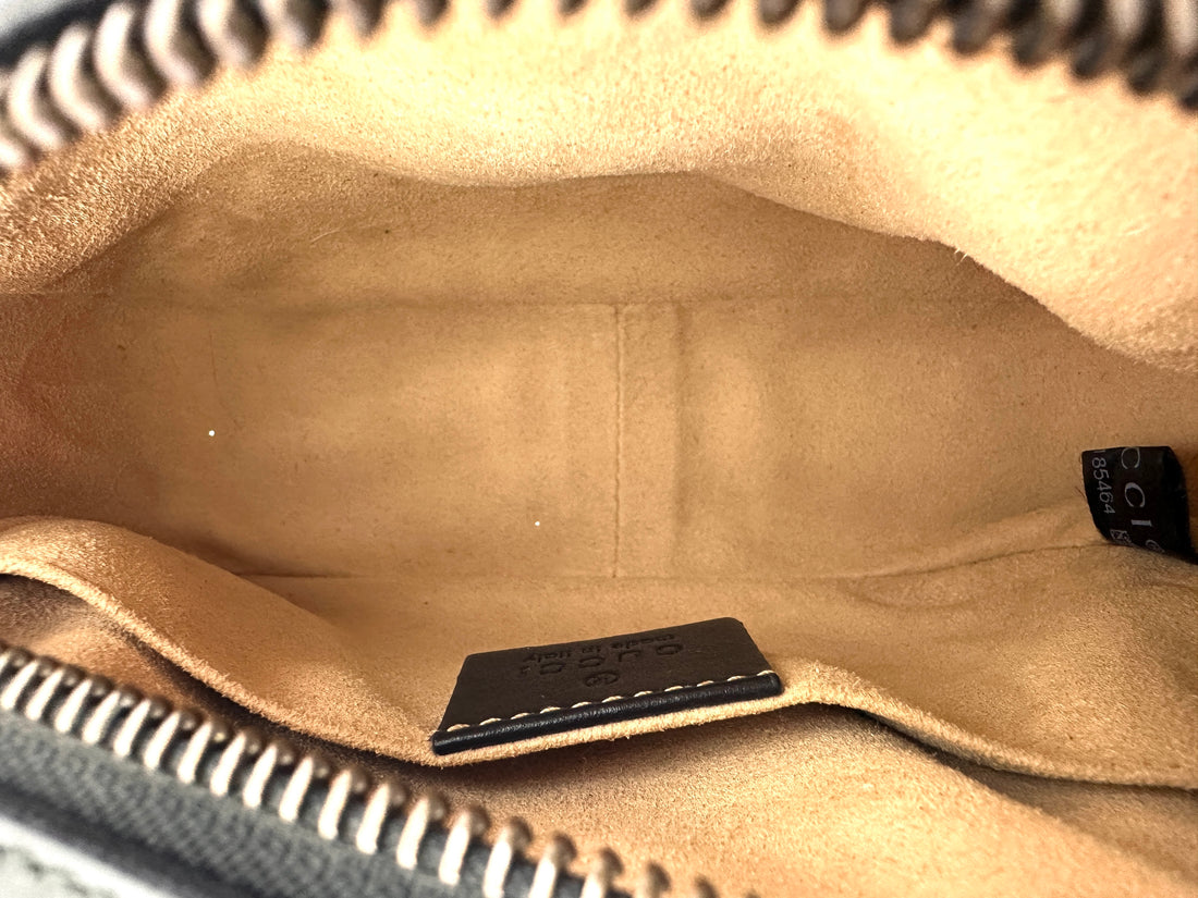 Gucci GG Marmont Black Matelasse Leather Camera Bag GG924