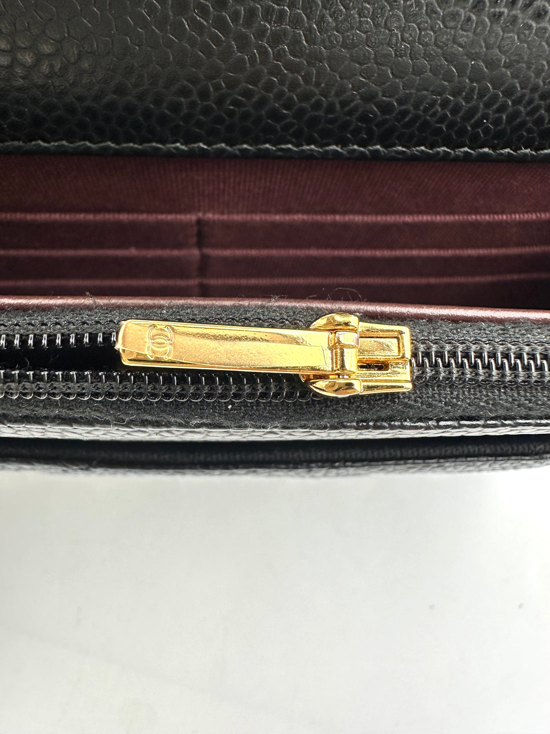Chanel Black Quilted Calfskin Wallet On Chain With Gold Buckle(PG***TC) IRIS212