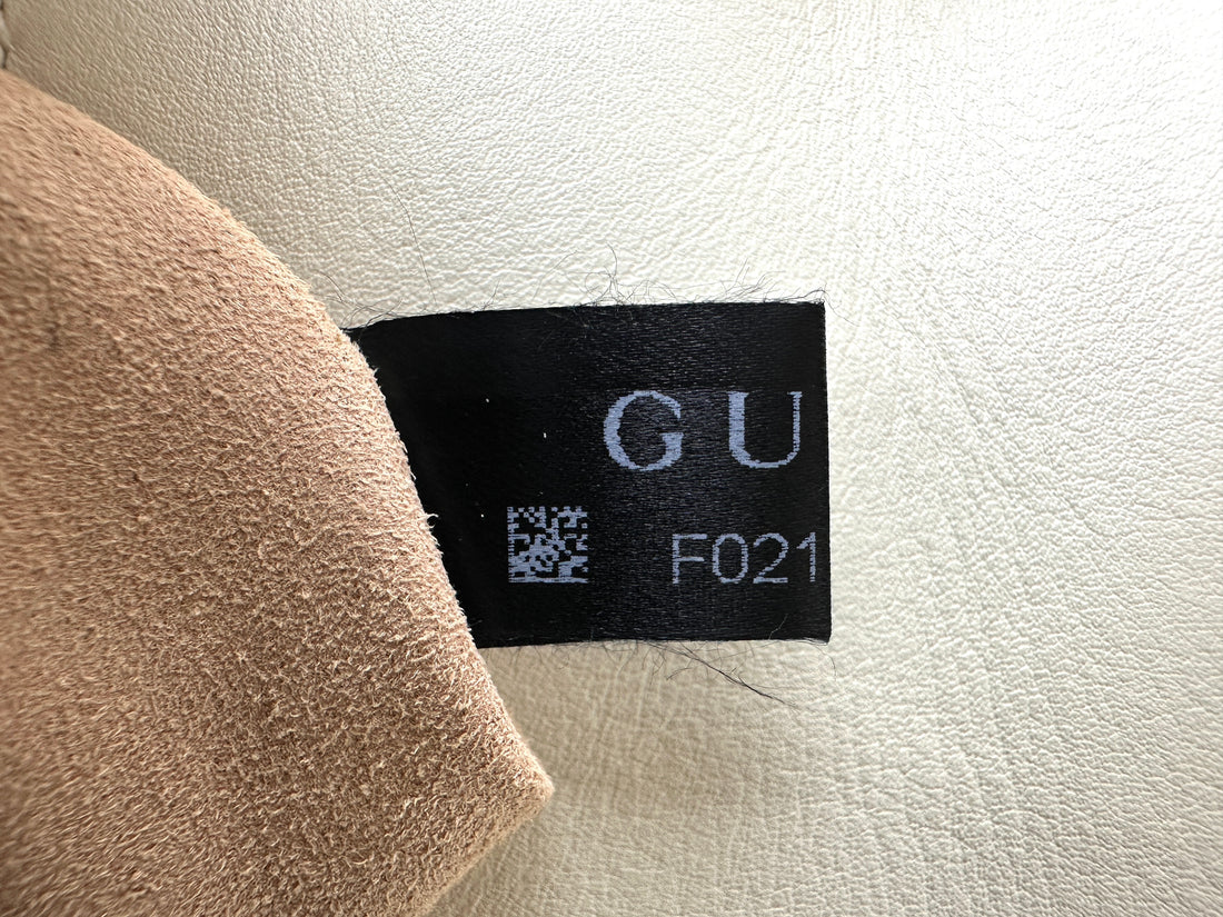 Gucci GG Marmont White Matelasse Leather Shoulder Bag GG920