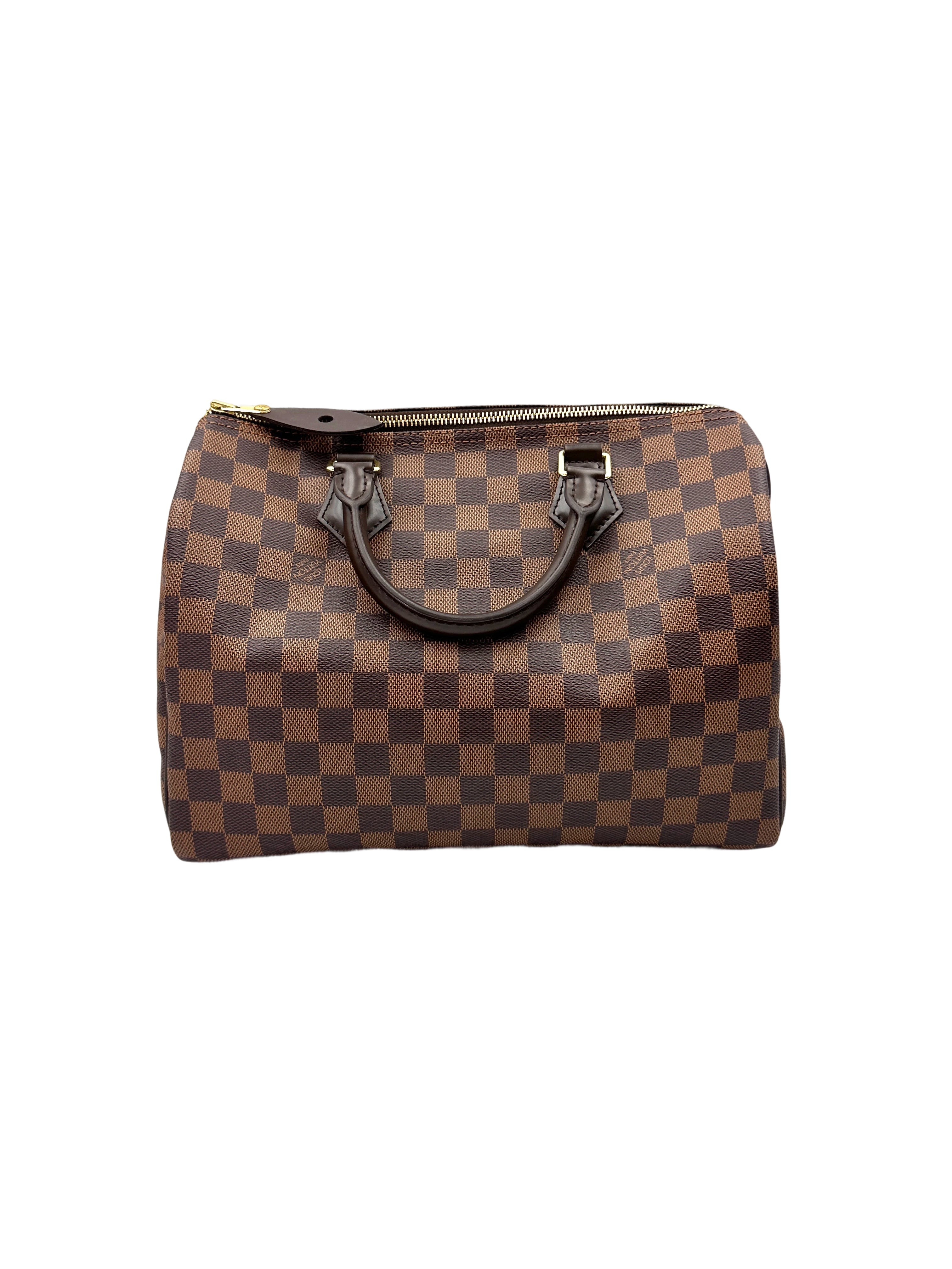 Louis Vuitton Speedy30 Damier Ebene Handle Bag LV2615