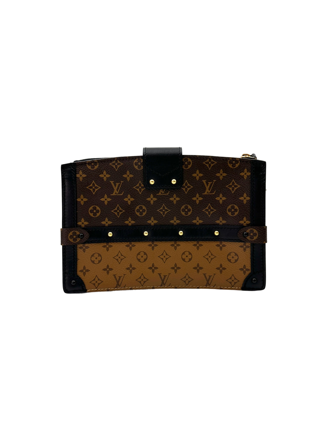 Louis Vuitton Trunk Clutch Monogram Canvas Bag LV2620
