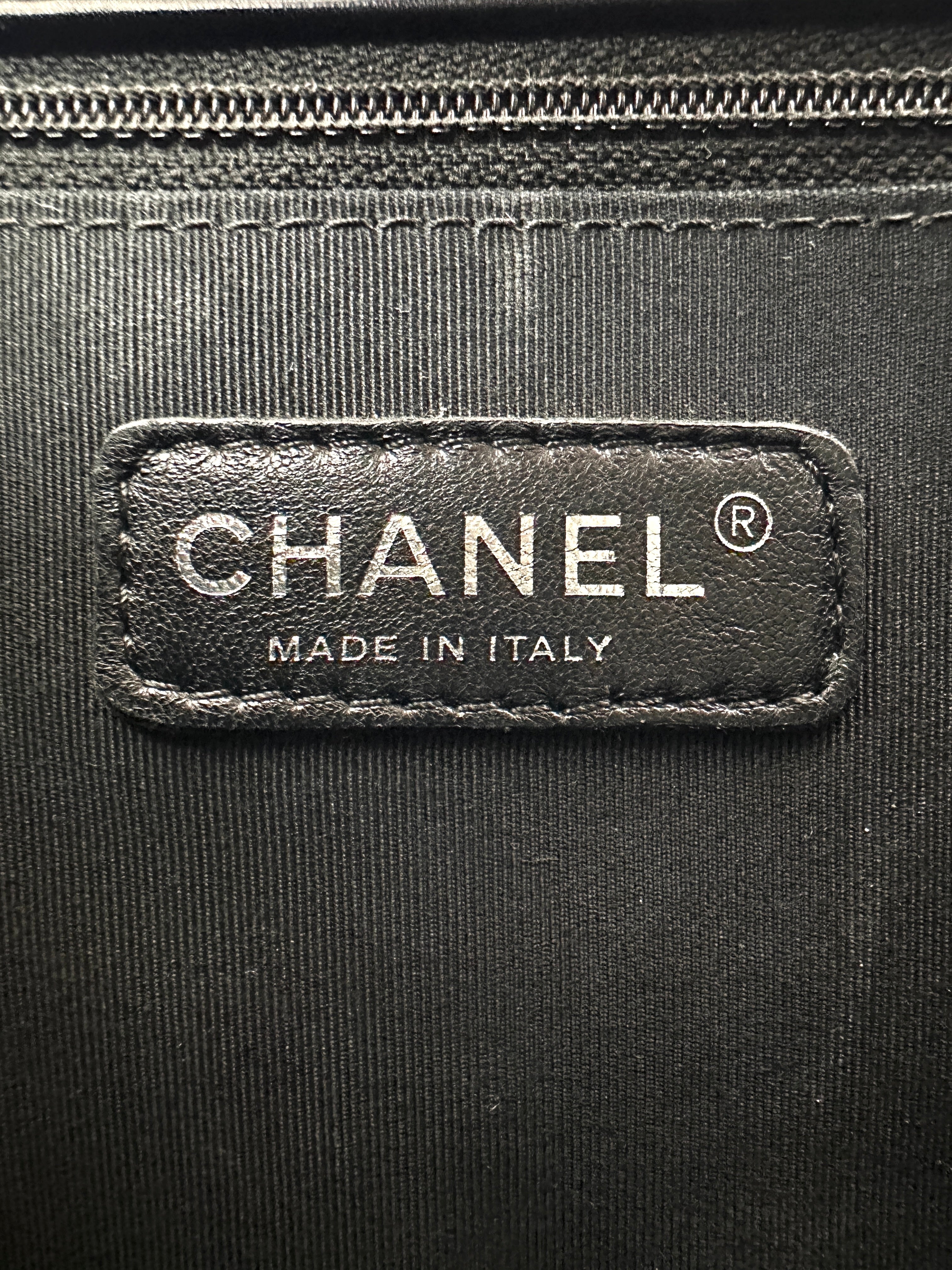Chanel LeBoy Black Quilted Calfskin Flap Bag With Silver Buckle(19***02) IRIS211