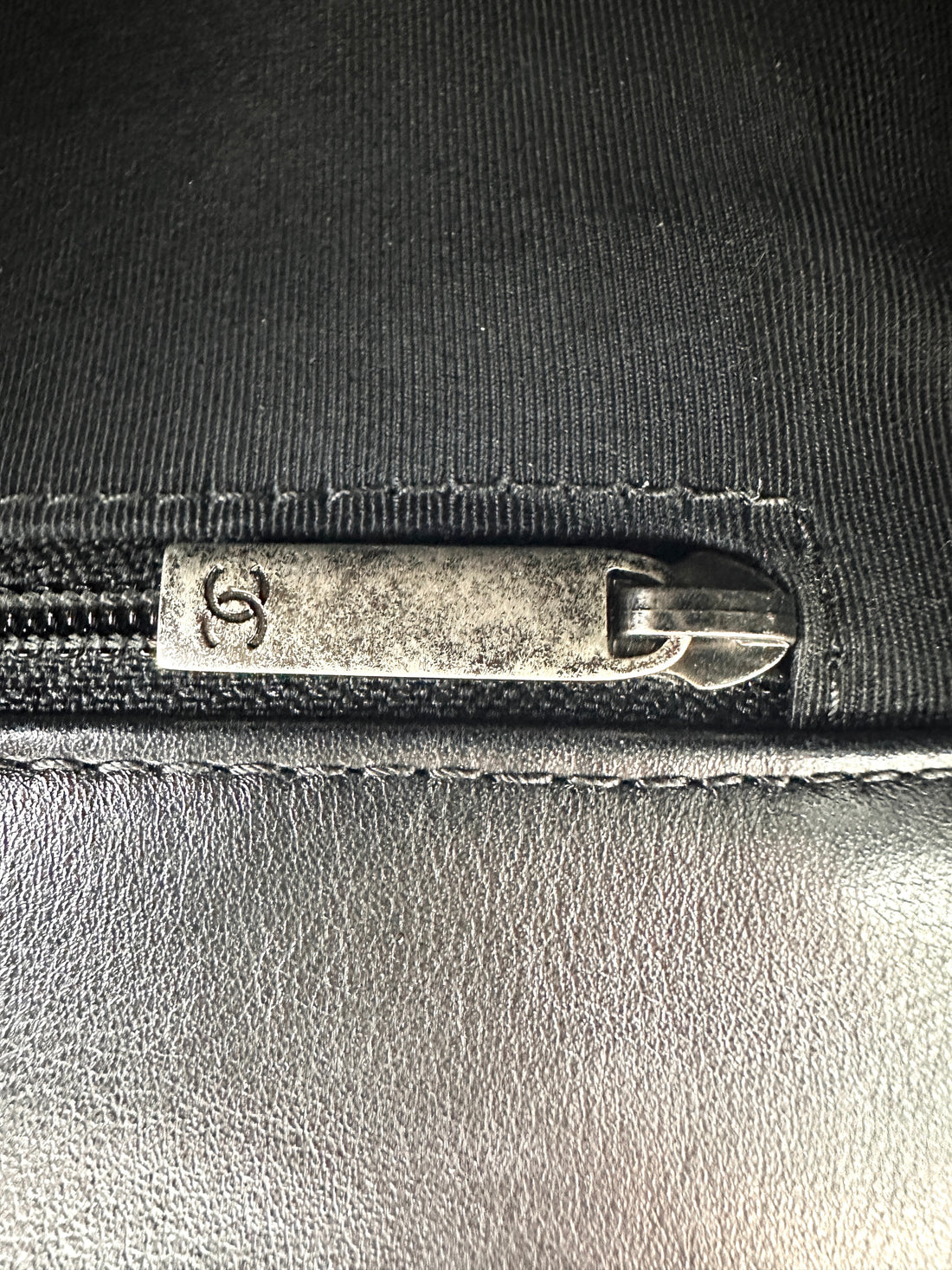 Chanel LeBoy Black Quilted Calfskin Flap Bag With Silver Buckle(19***02) IRIS211