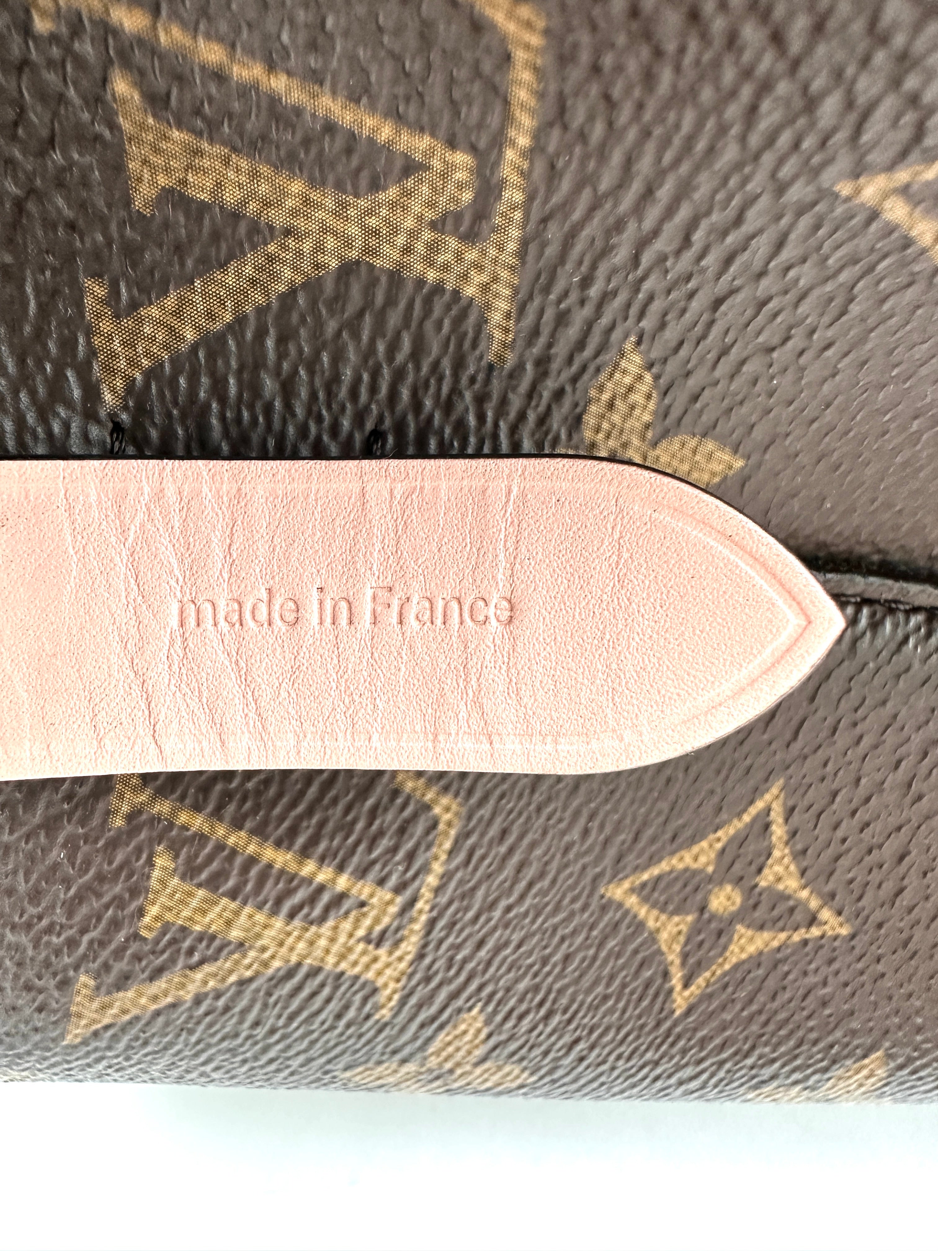 Louis Vuitton Neonoe Monogram Canvas Bucket Bag With Pink Drawstring LV2629