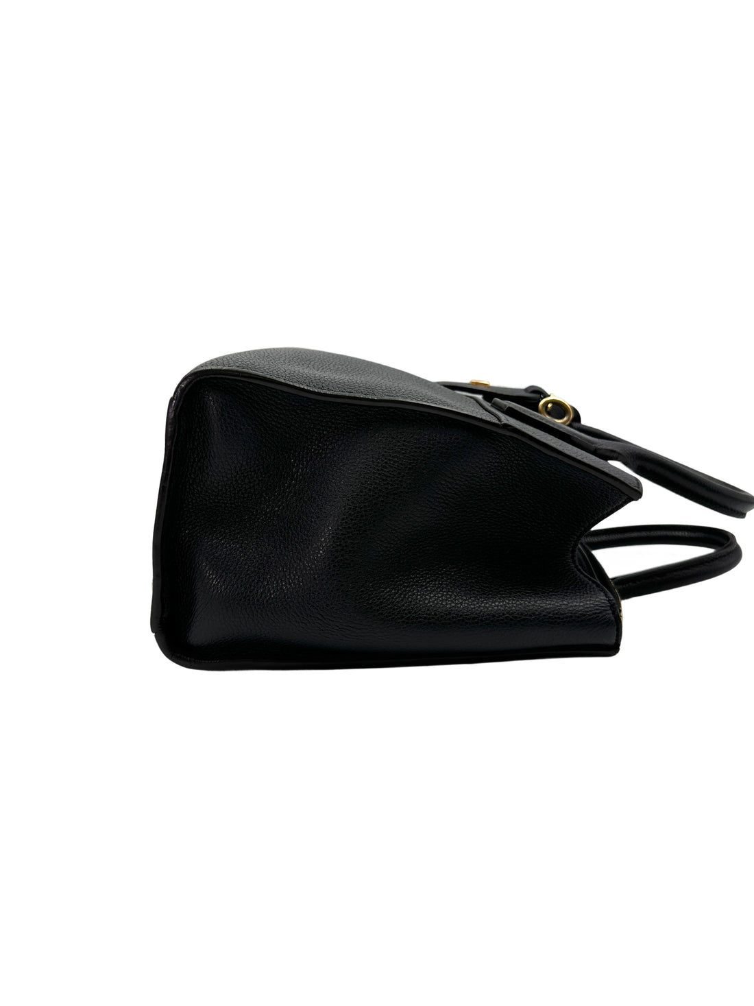 Louis Vuitton City Steamer Black Grained Leather Handle Bag LV2628