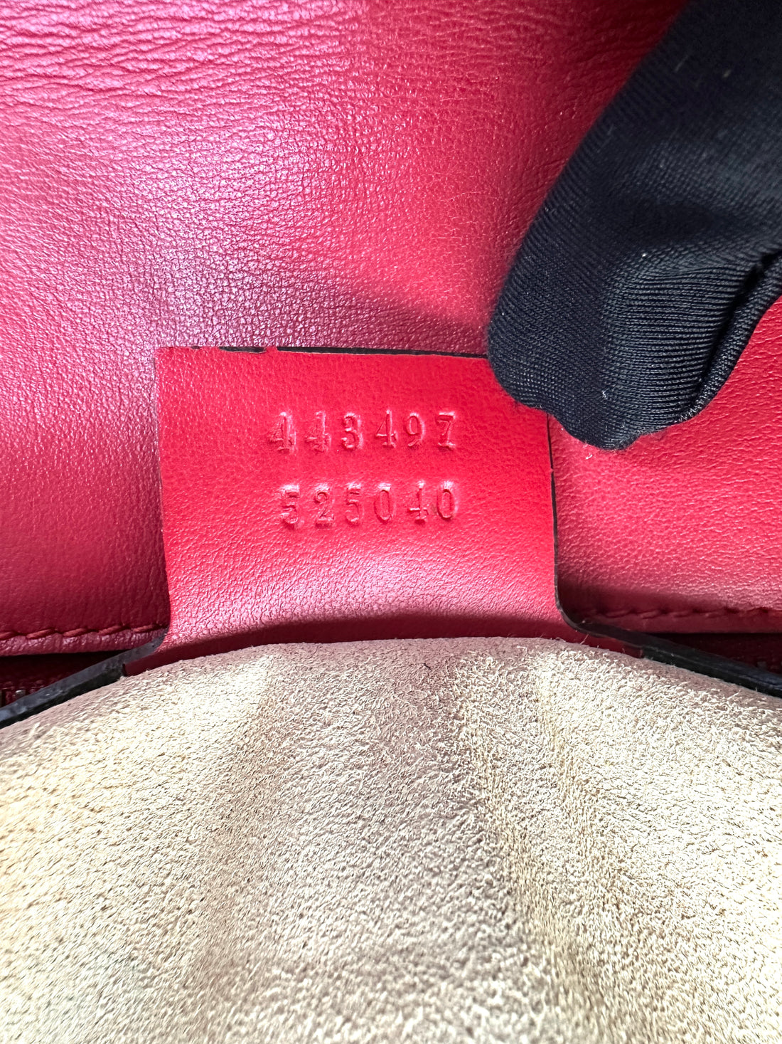 Gucci GG Marmont Red Matelasse Leather Shoulder Bag GG926