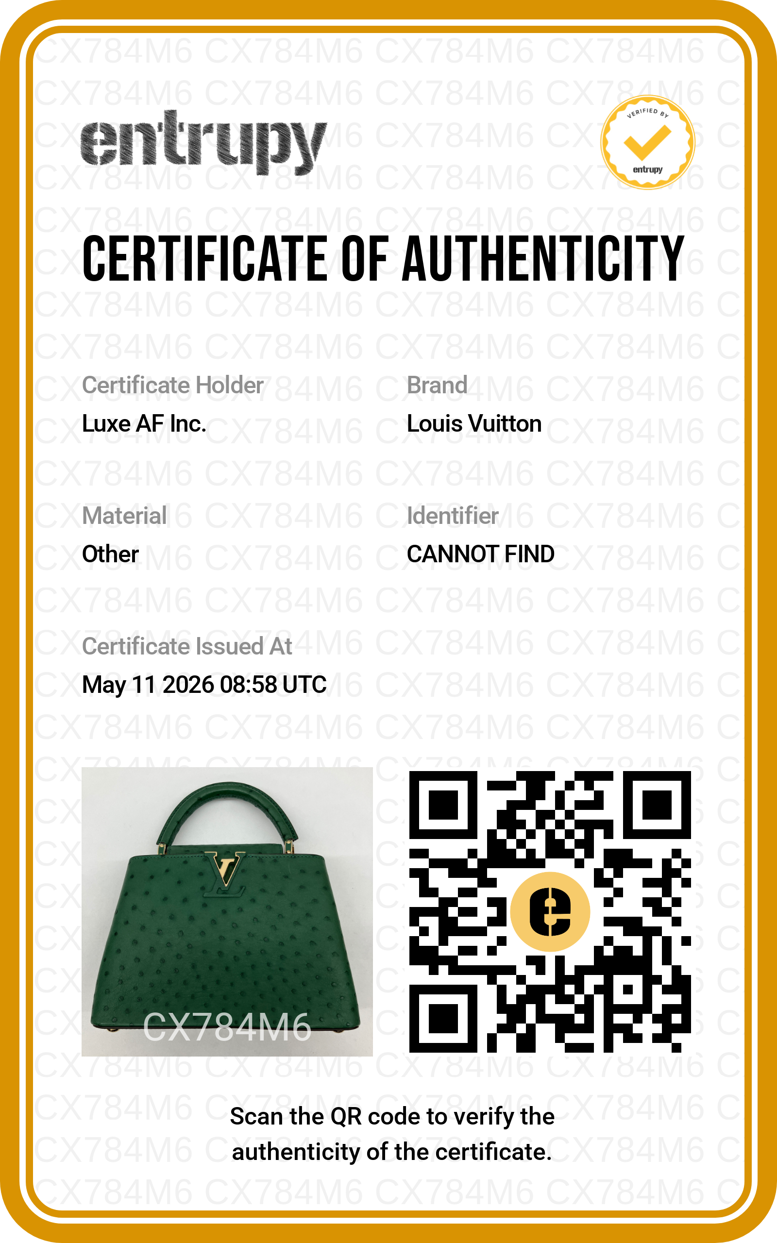 Louis Vuitton Capucines BB Green Ostrich Handle Bag IRIS213