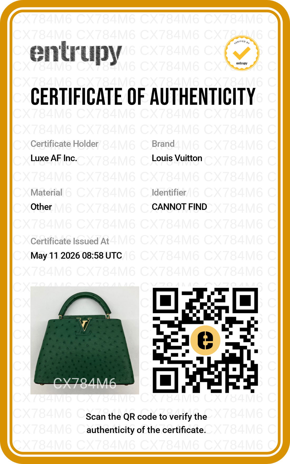 Louis Vuitton Capucines BB Green Ostrich Handle Bag IRIS213
