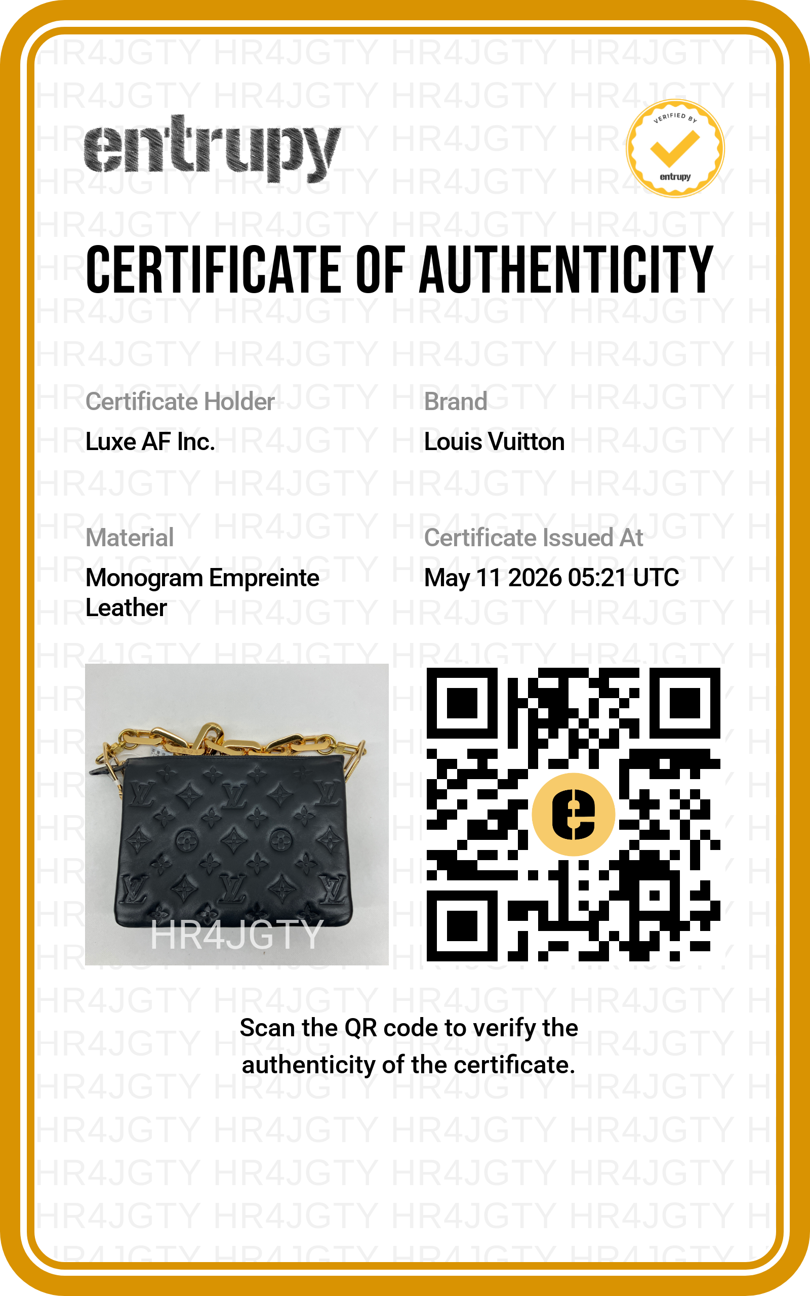 Louis Vuitton Coussin Black Monogram Embossed Leather Shoulder Bag LV2621