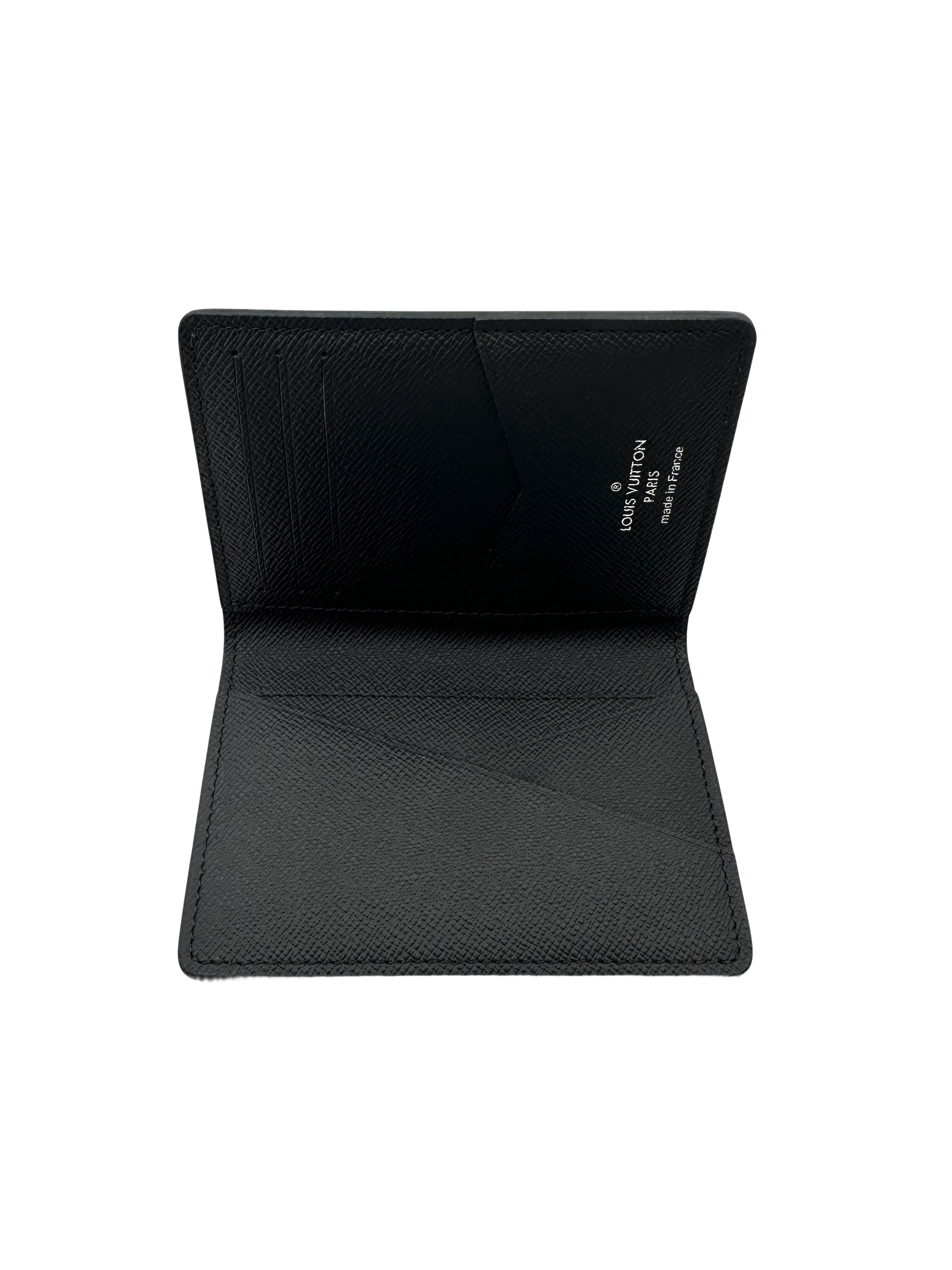 Louis Vuitton Black Monogram Eclipse Envelope Cardholder LVA09