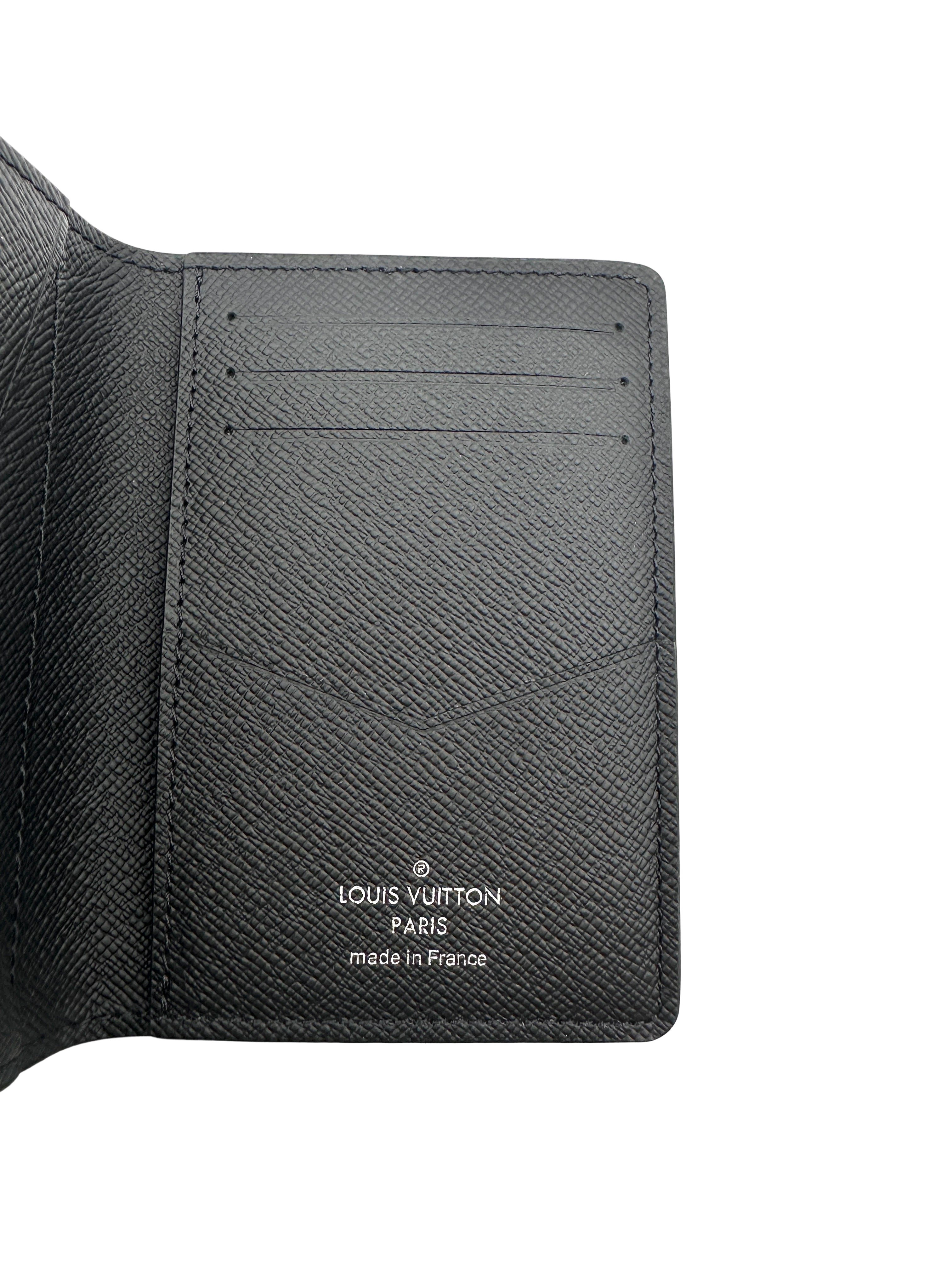 Louis Vuitton Black Monogram Eclipse Envelope Cardholder LVA09