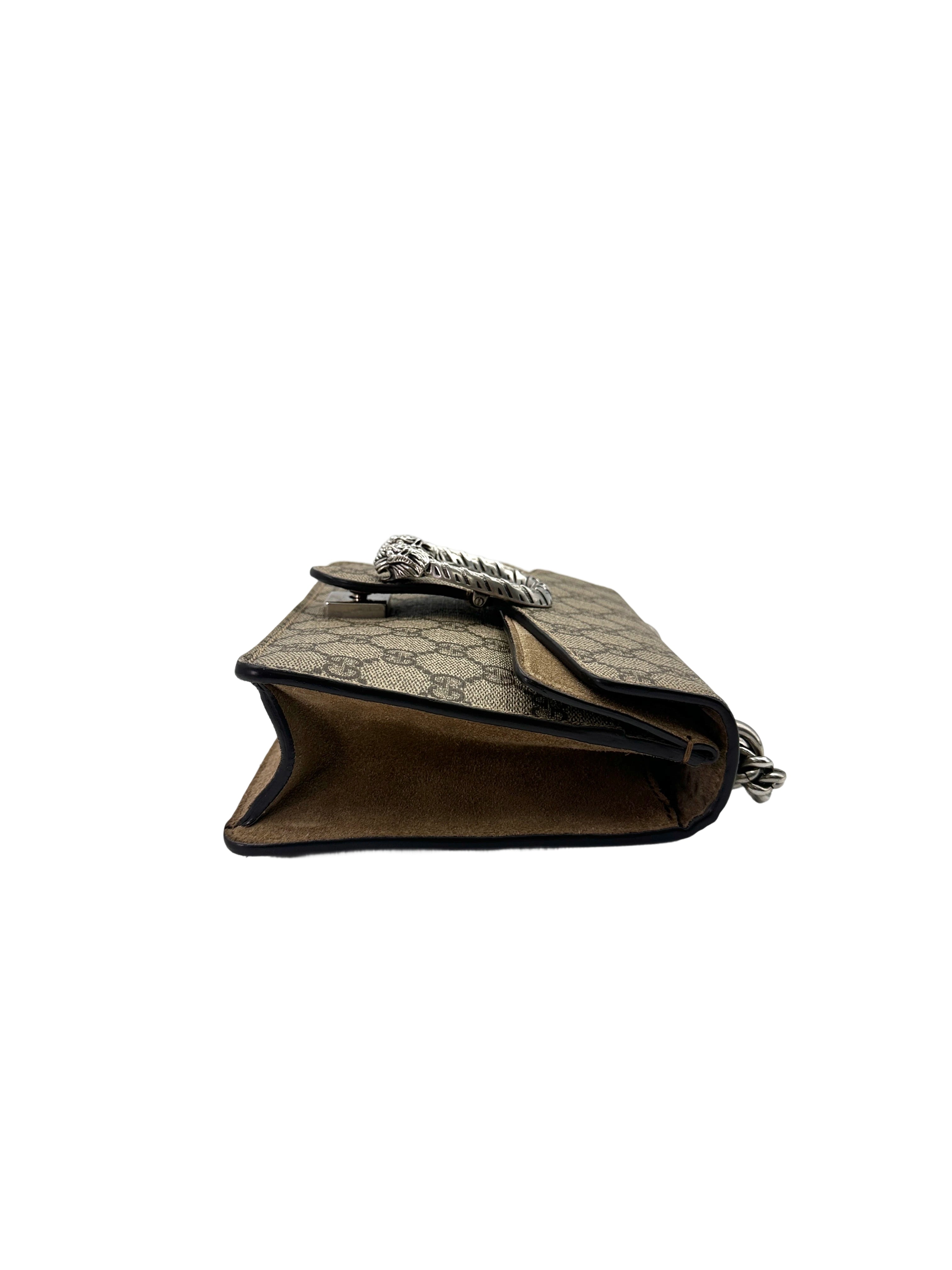 Gucci Dionysus GG Supreme Canvas Small Size Shoulder Bag GG925