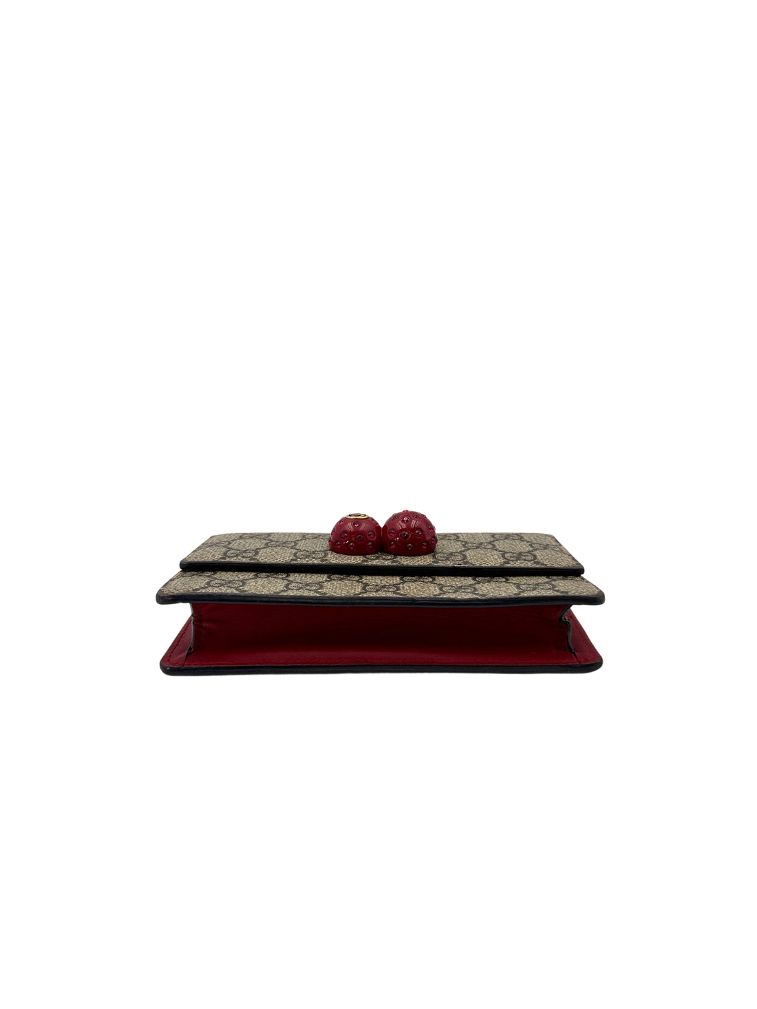Gucci Cherry GG Supreme Chain Shoulder Bag GG917