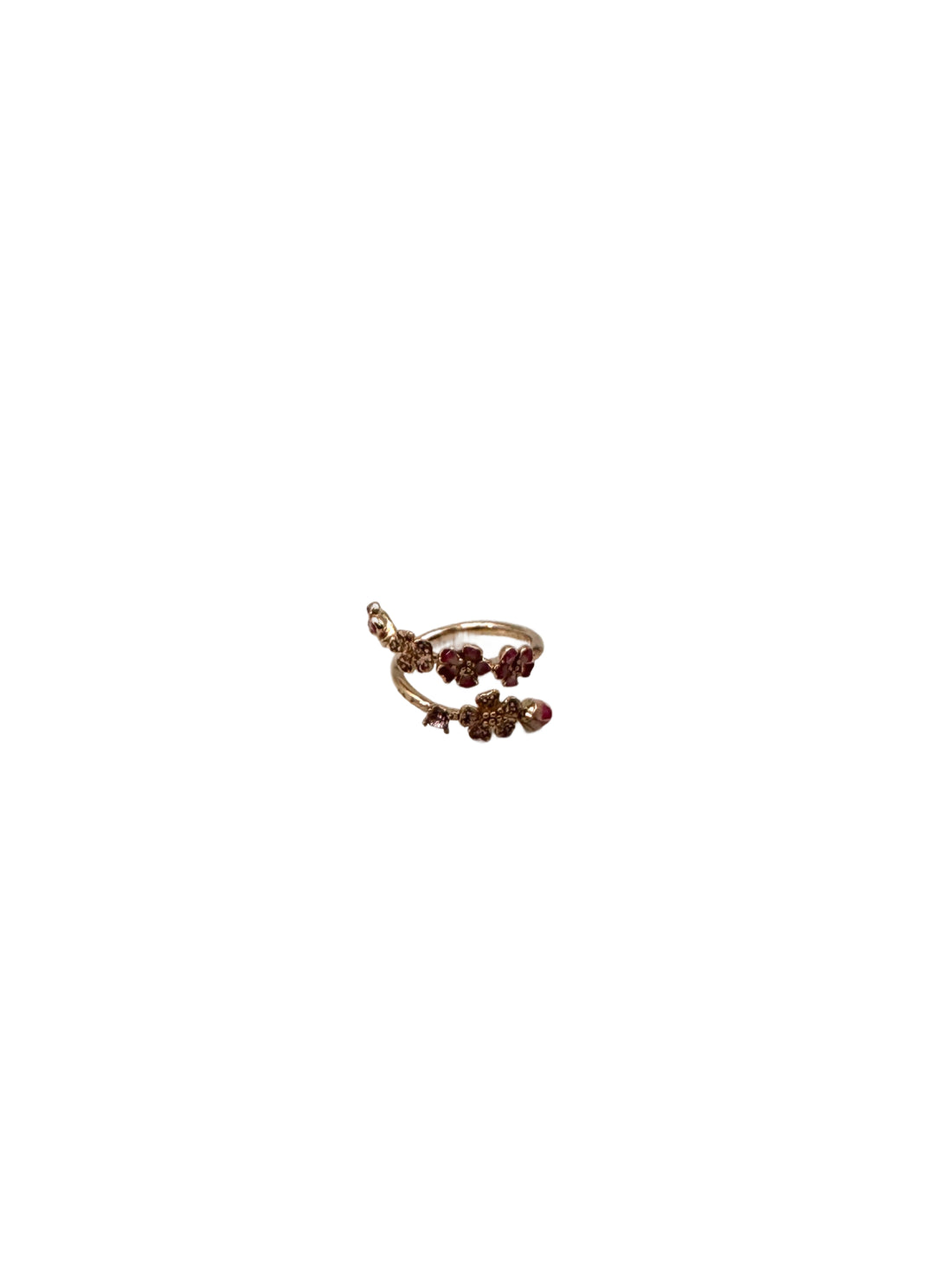 Pandora Style Pink Peach Blossom Open Ring PA01