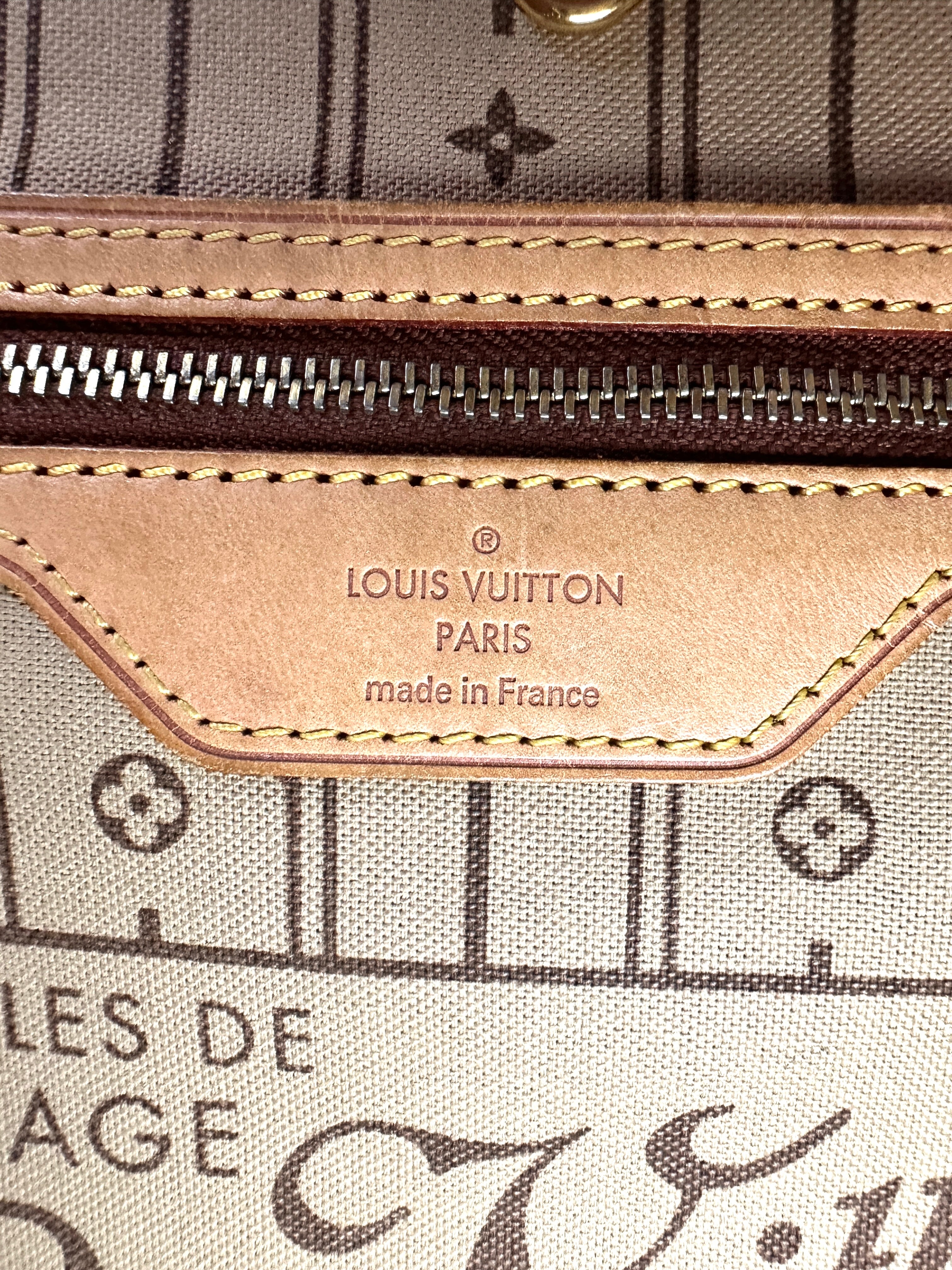 Louis Vuitton Neverfull Monogram Canvas Shoulder Bag LV2631