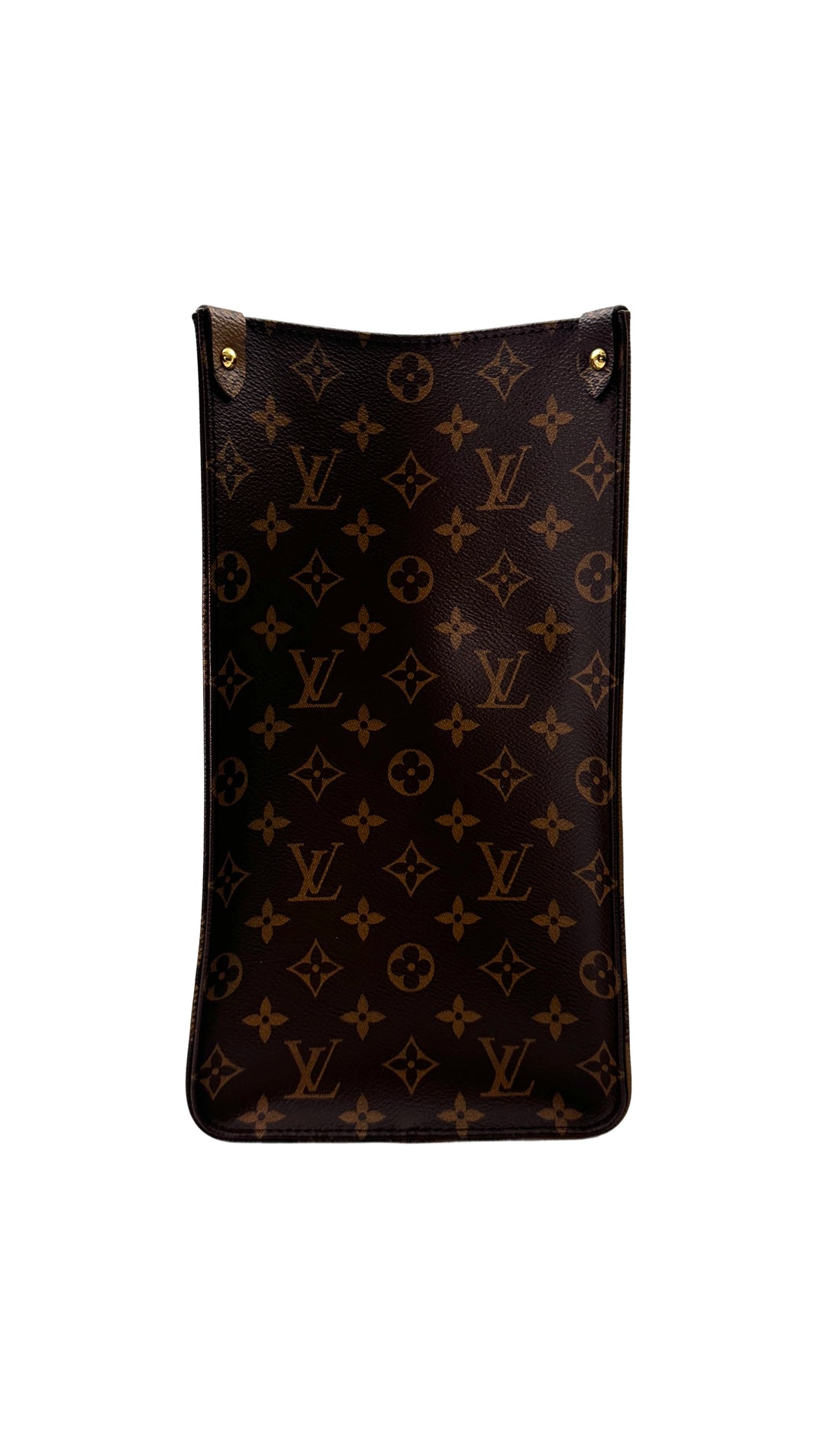 Louis Vuitton OnTheGo GM Brown Monogram Canvas Tote Handle Bag LV2637
