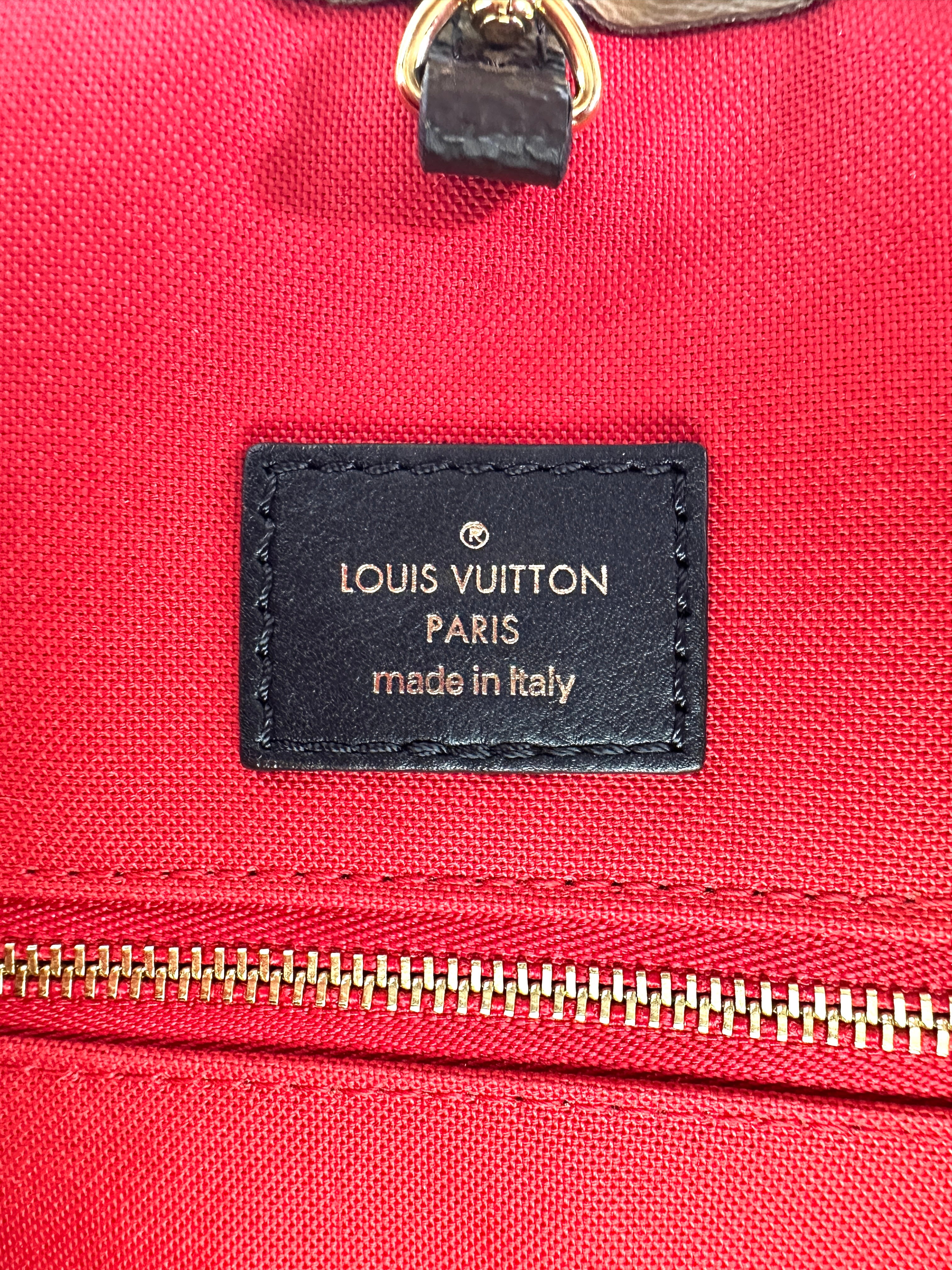 Louis Vuitton OnTheGo GM Brown Monogram Canvas Tote Handle Bag LV2637