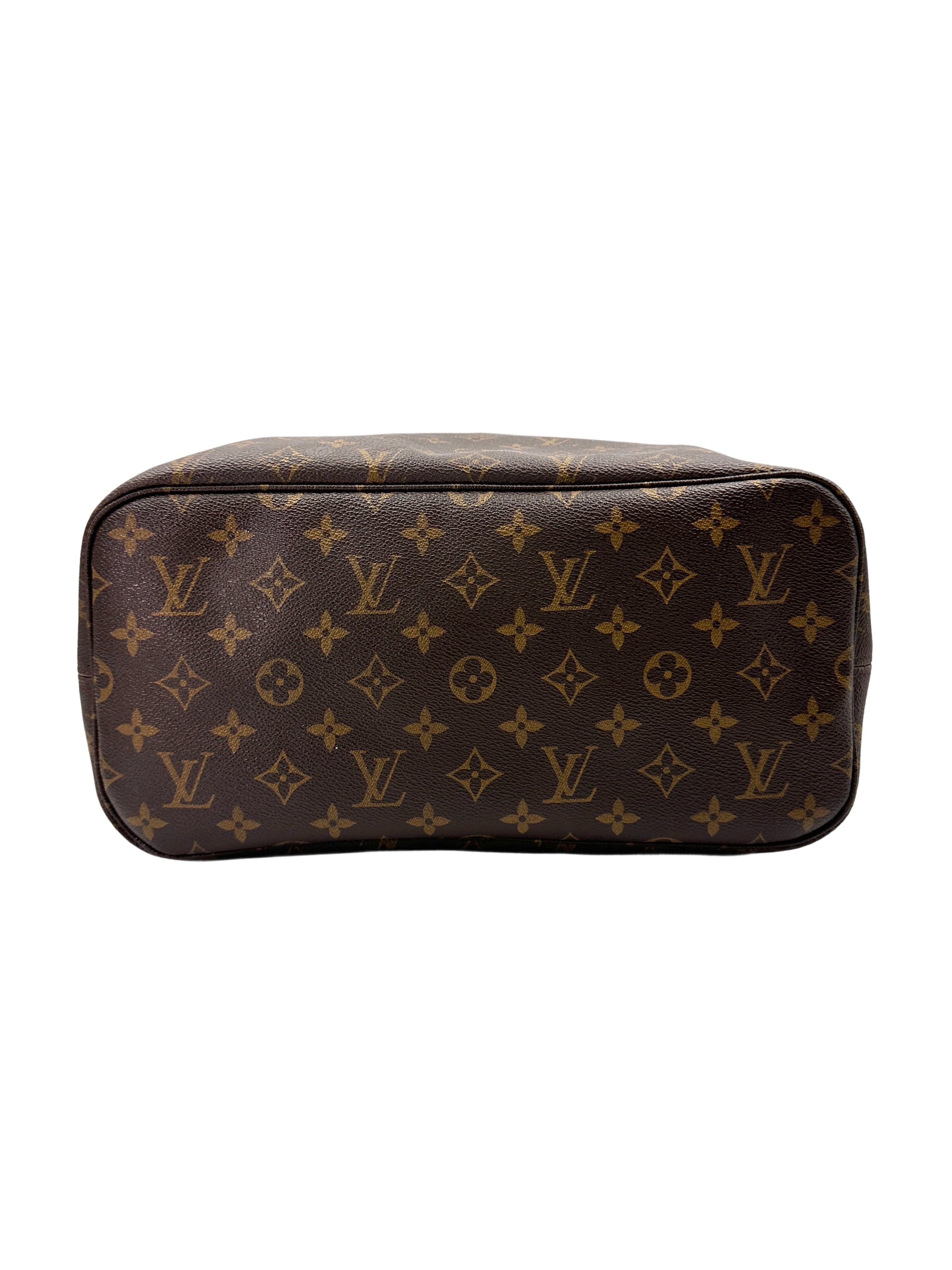 Louis Vuitton Neverfull Monogram Canvas Shoulder Bag LV2632