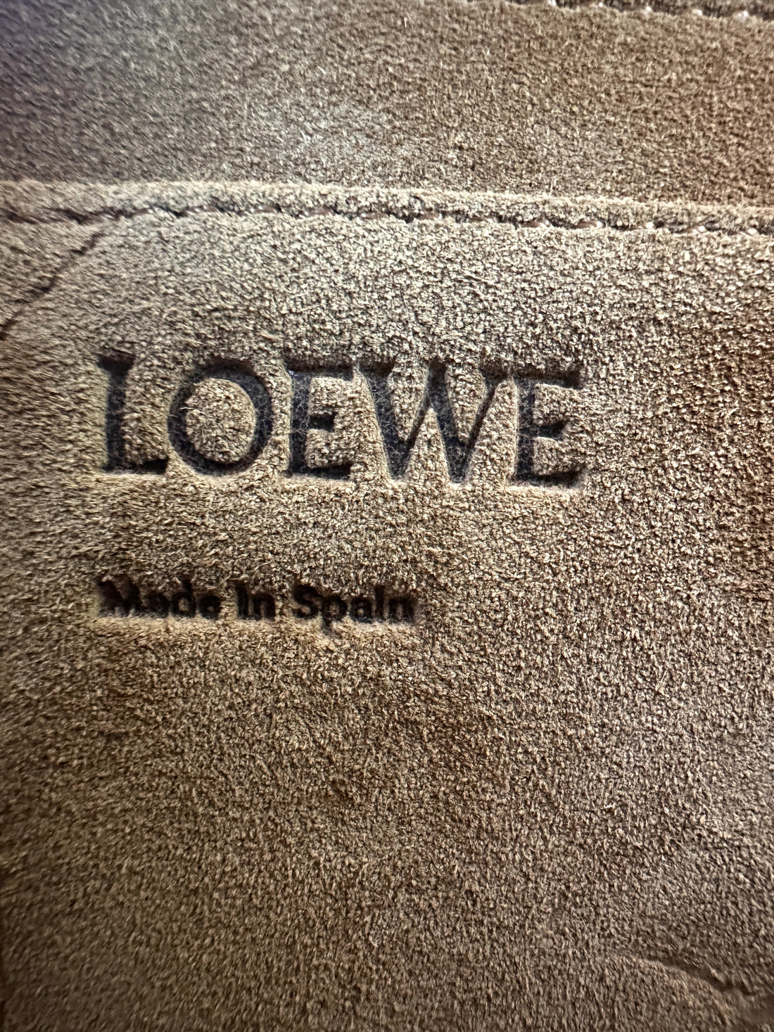 Loewe Gate Dark Red Leather Medium Size Shoulder Bag LW88