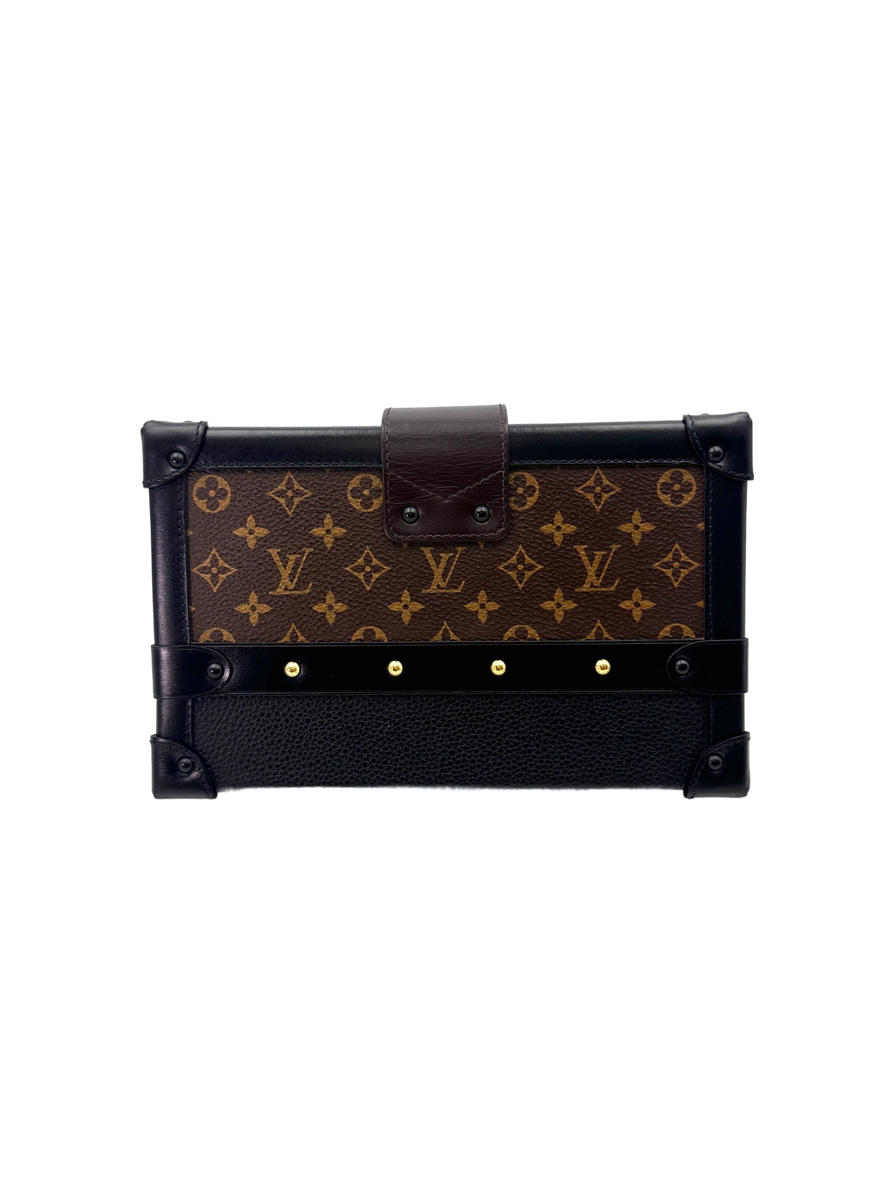 Louis Vuitton Limited Edition Petite Malle Monogram Shoulder Bag LV2640