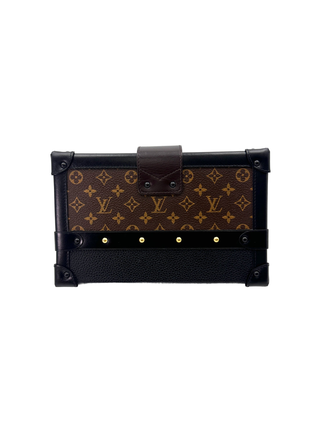 Louis Vuitton Limited Edition Petite Malle Monogram Shoulder Bag LV2640
