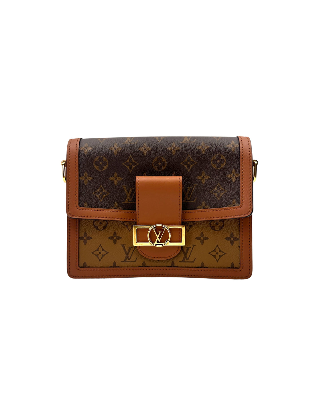 Louis Vuitton Dauphine MM Monogram Canvas Shoulder Bag LV2643
