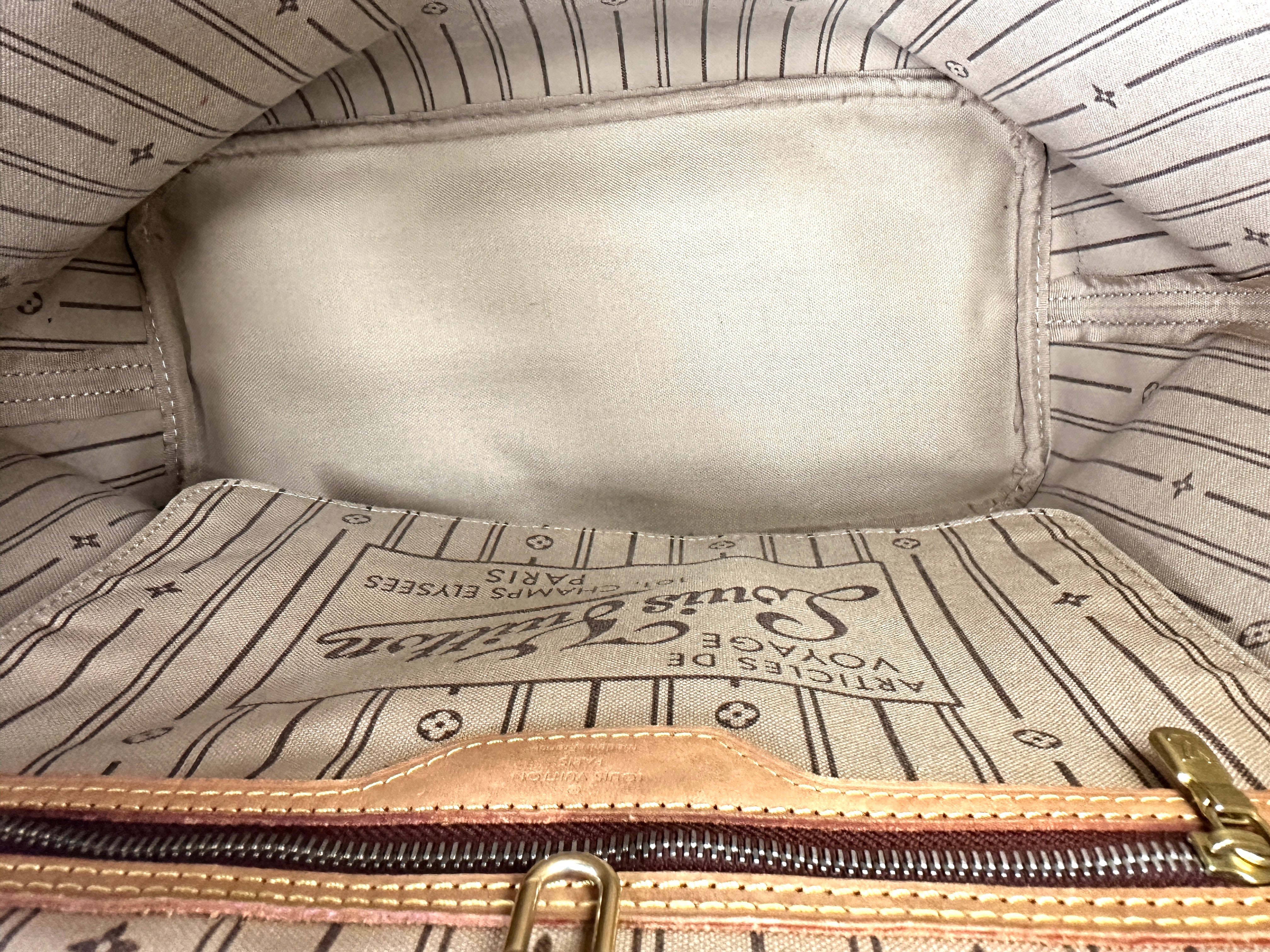 Louis Vuitton Neverfull Monogram Canvas Shoulder Bag LV2633