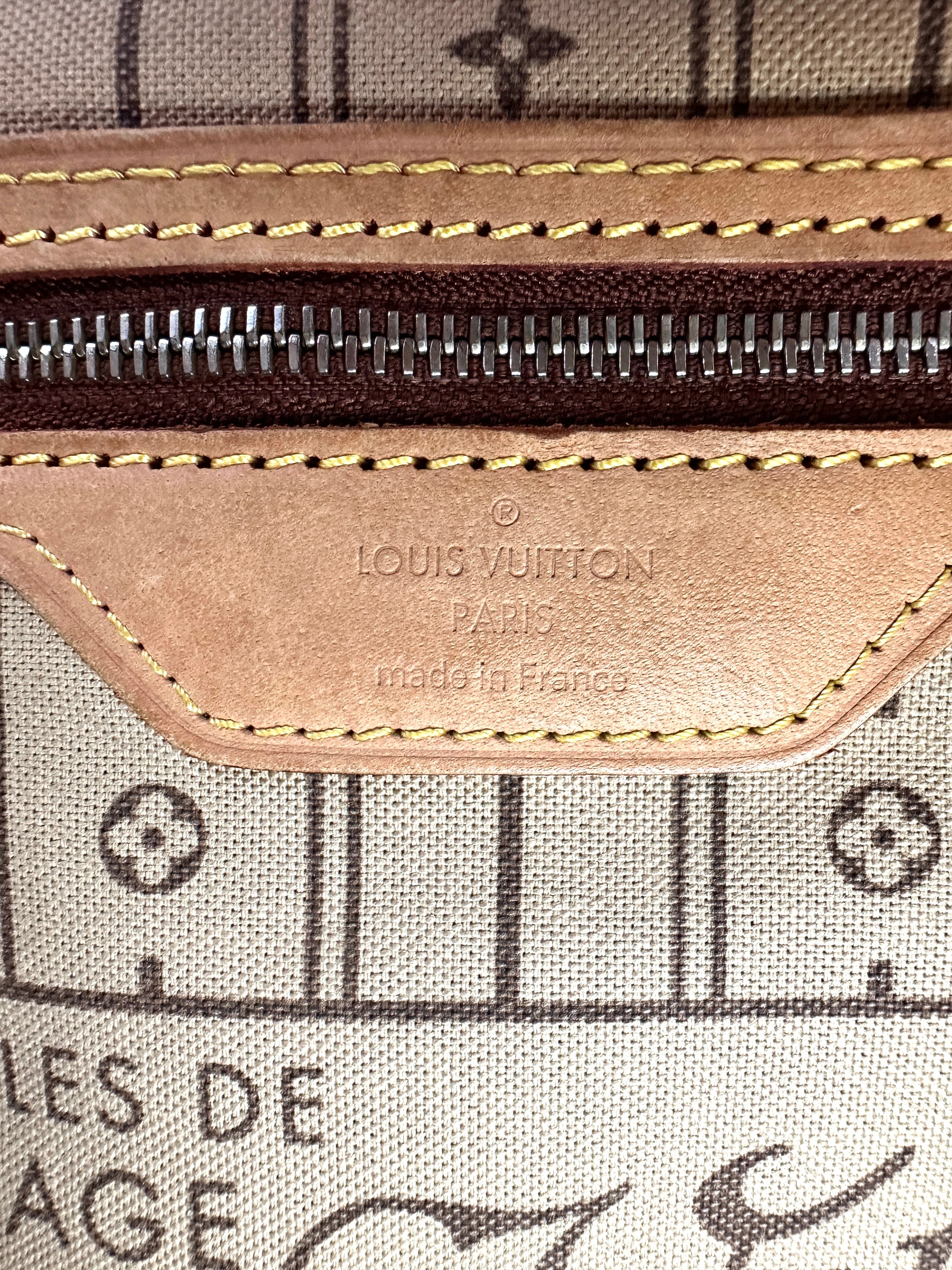 Louis Vuitton Neverfull Monogram Canvas Shoulder Bag LV2633