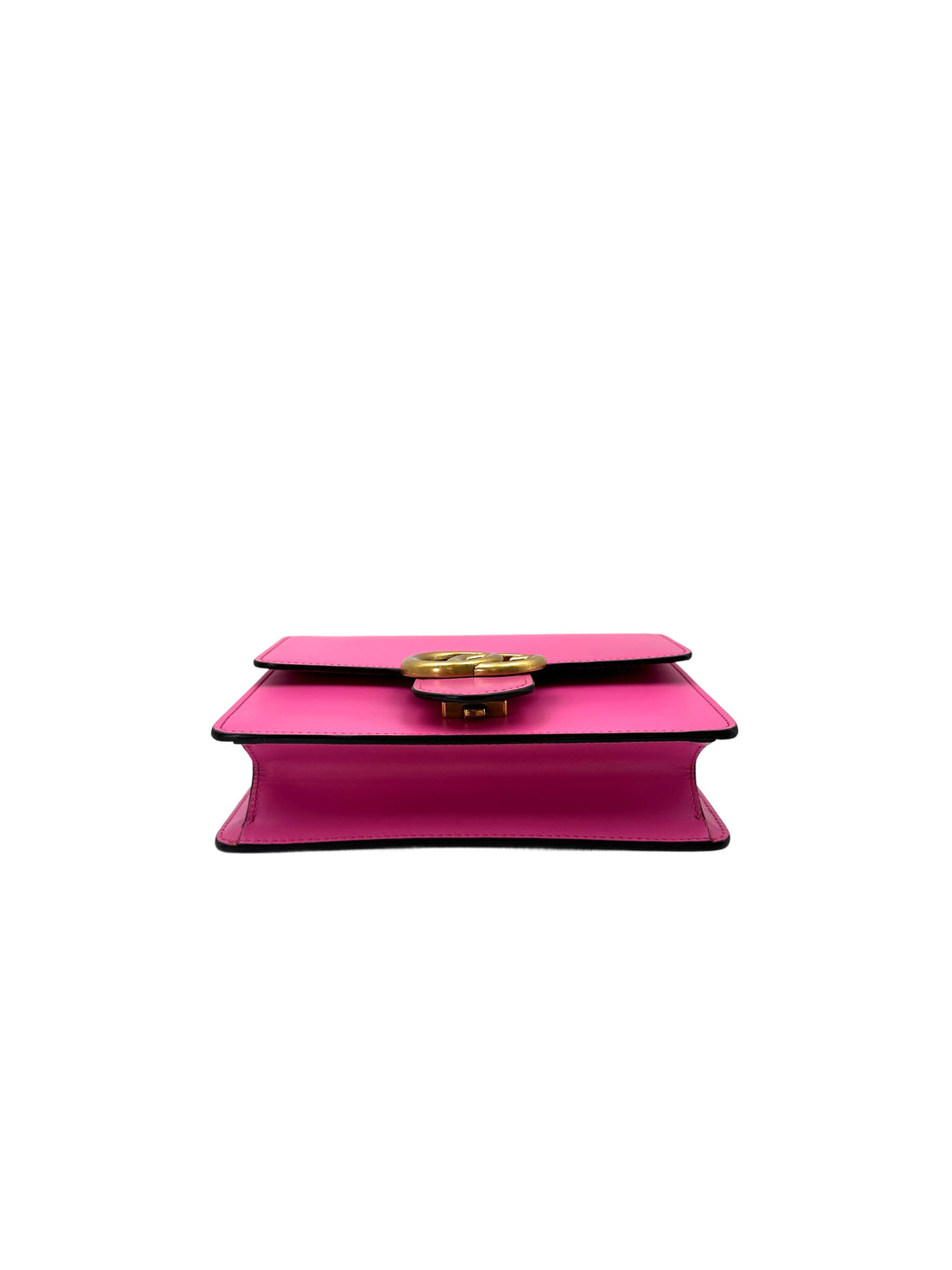 Gucci GG Marmont Pink Leather Flap Bag GG916