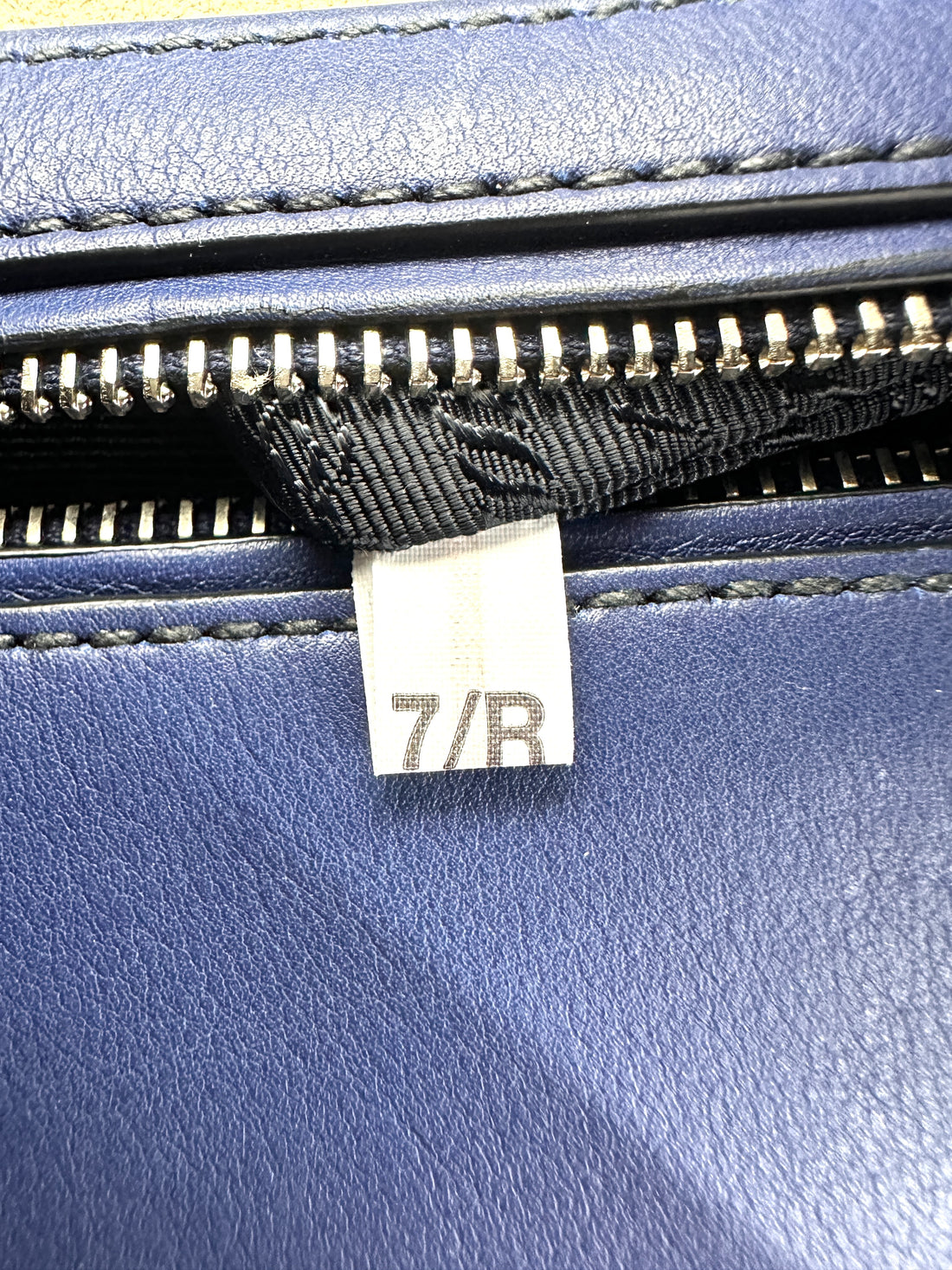 Prada Galleria Blue Saffiano Leather Handle Bag PR310