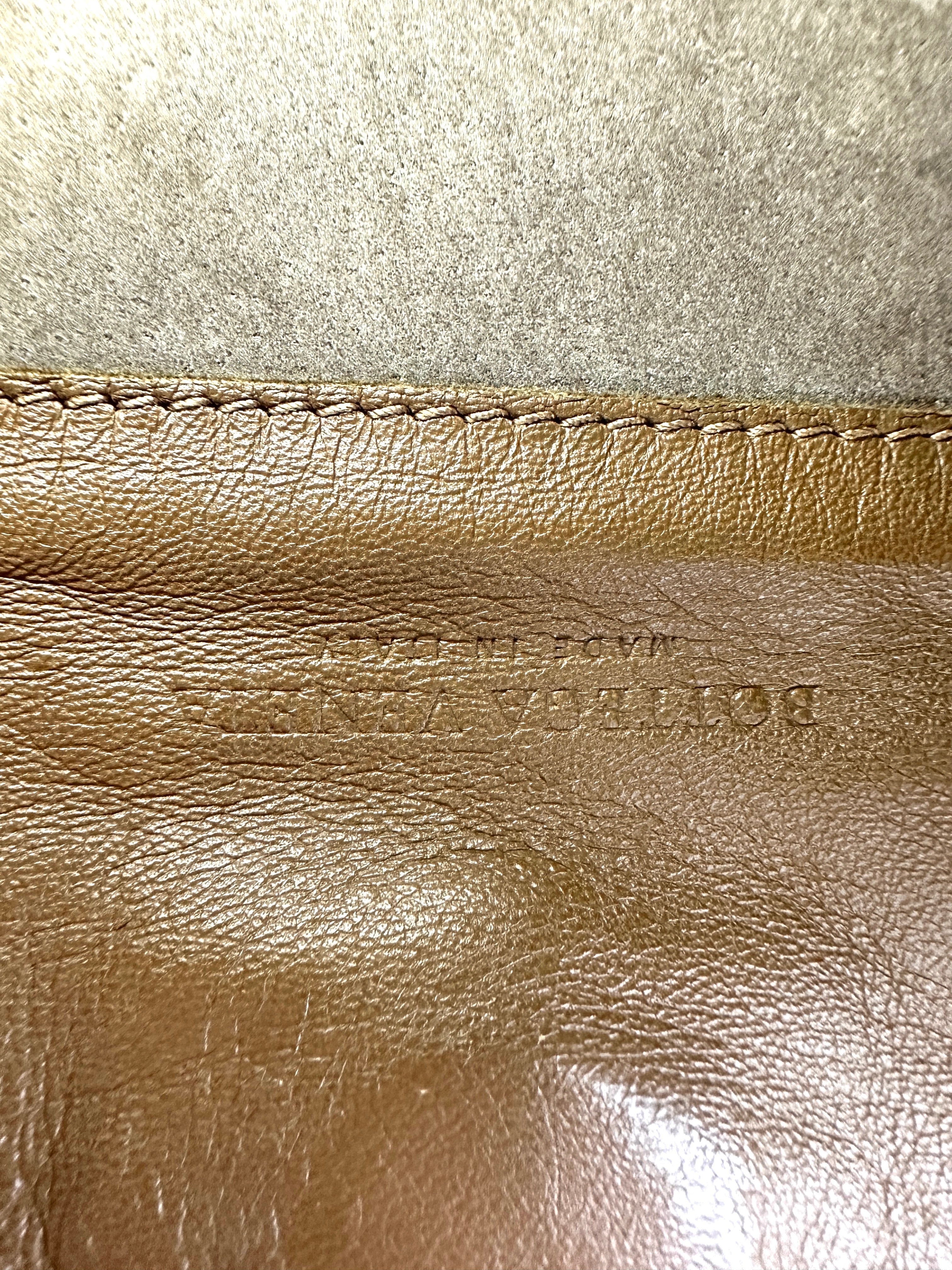 Bottega Veneta Intrecciato Brown Nappa Leather Hobo Bag BV129