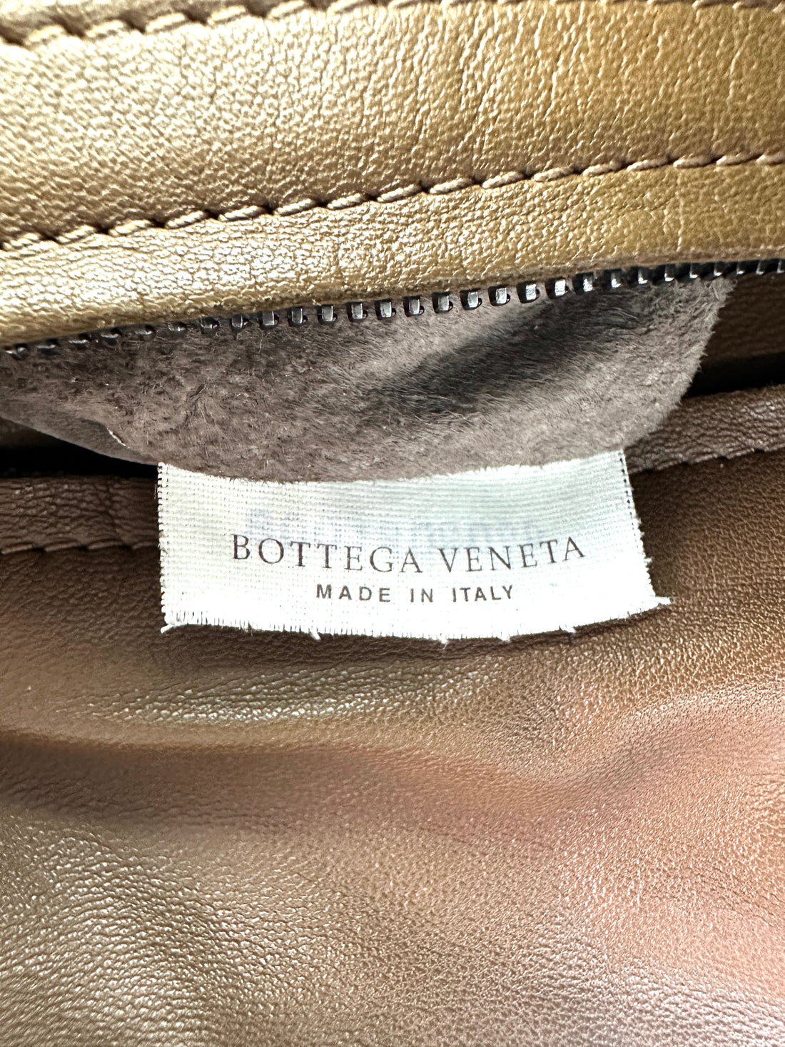 Bottega Veneta Intrecciato Brown Nappa Leather Hobo Bag BV129