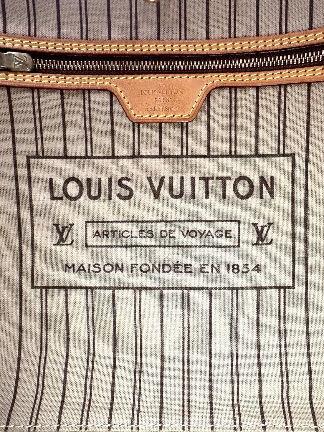 Louis Vuitton Neverfull Monogram Canvas Shoulder Bag LV2635