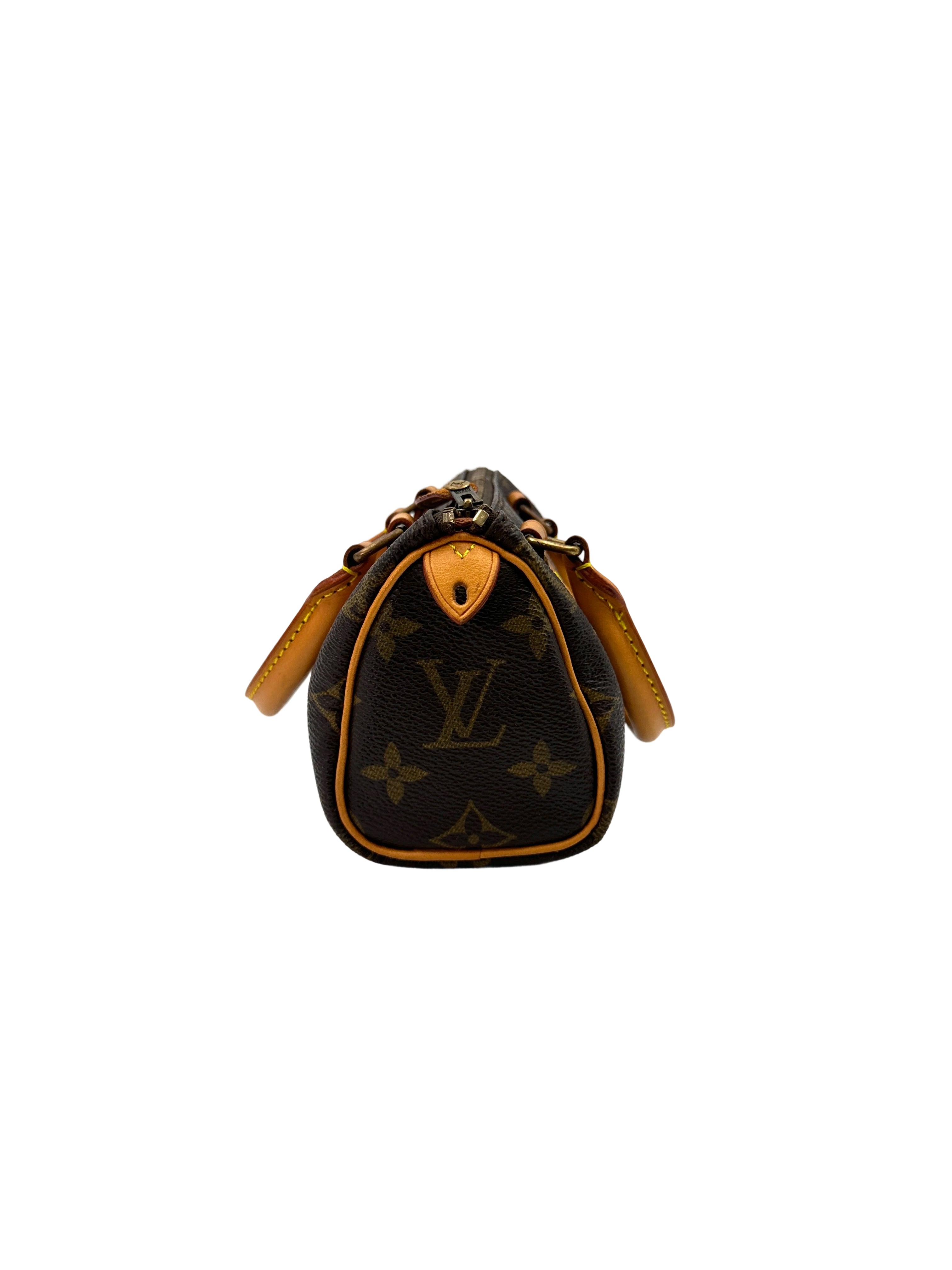 Louis Vuitton Speedy Monogram Canvas Mini Handle Bag LV2634