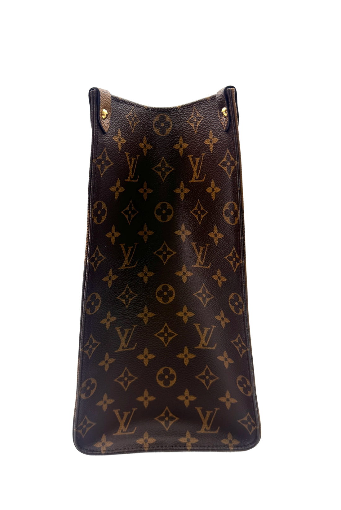 Louis Vuitton OnTheGo GM Brown Monogram Canvas Tote Handle Bag LV2638