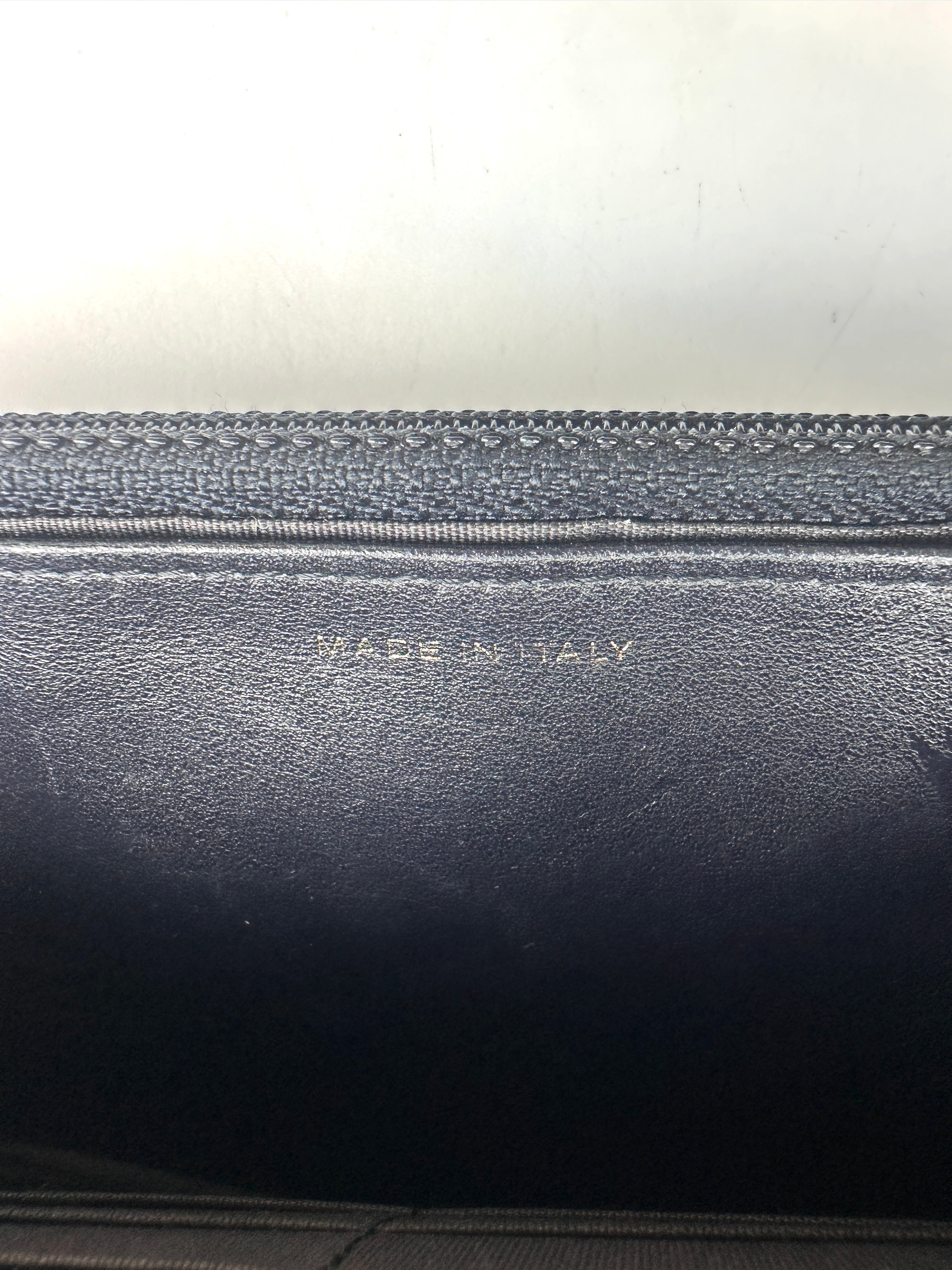 Chanel LeBoy Black Quilted Leather Wallet On Chain With Gold Buckle(26***56) IRIS214