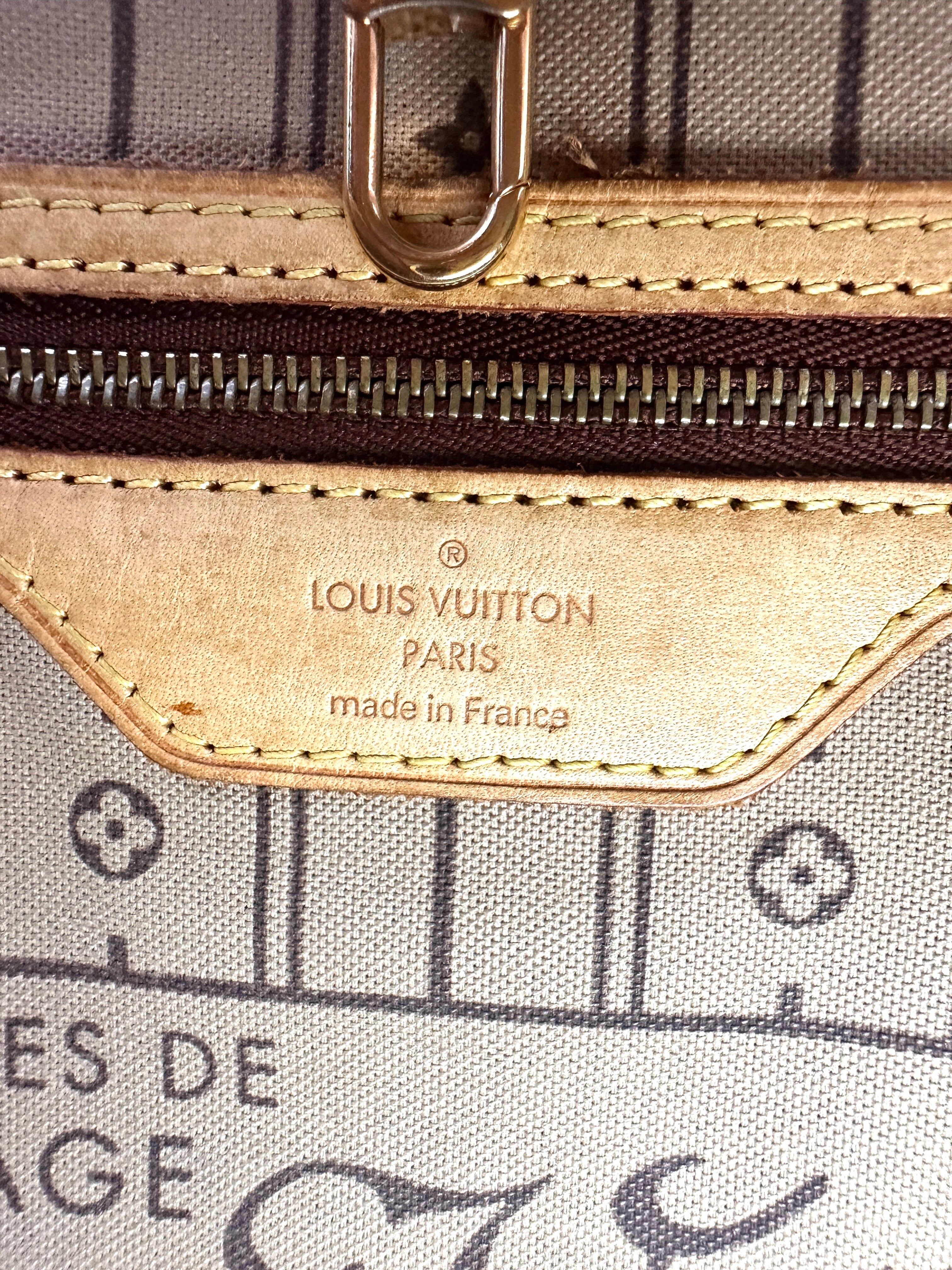 Louis Vuitton Neverfull Monogram Canvas Shoulder Bag LV2645