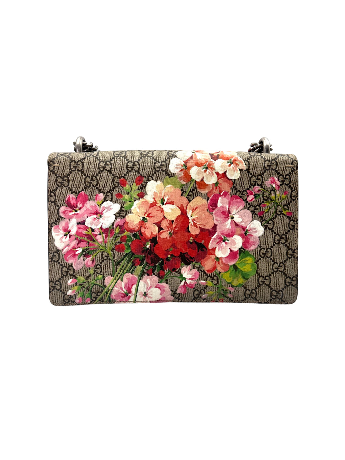 Gucci Dionysus GG Blooms Canvas Medium Size Shoulder Bag GG929