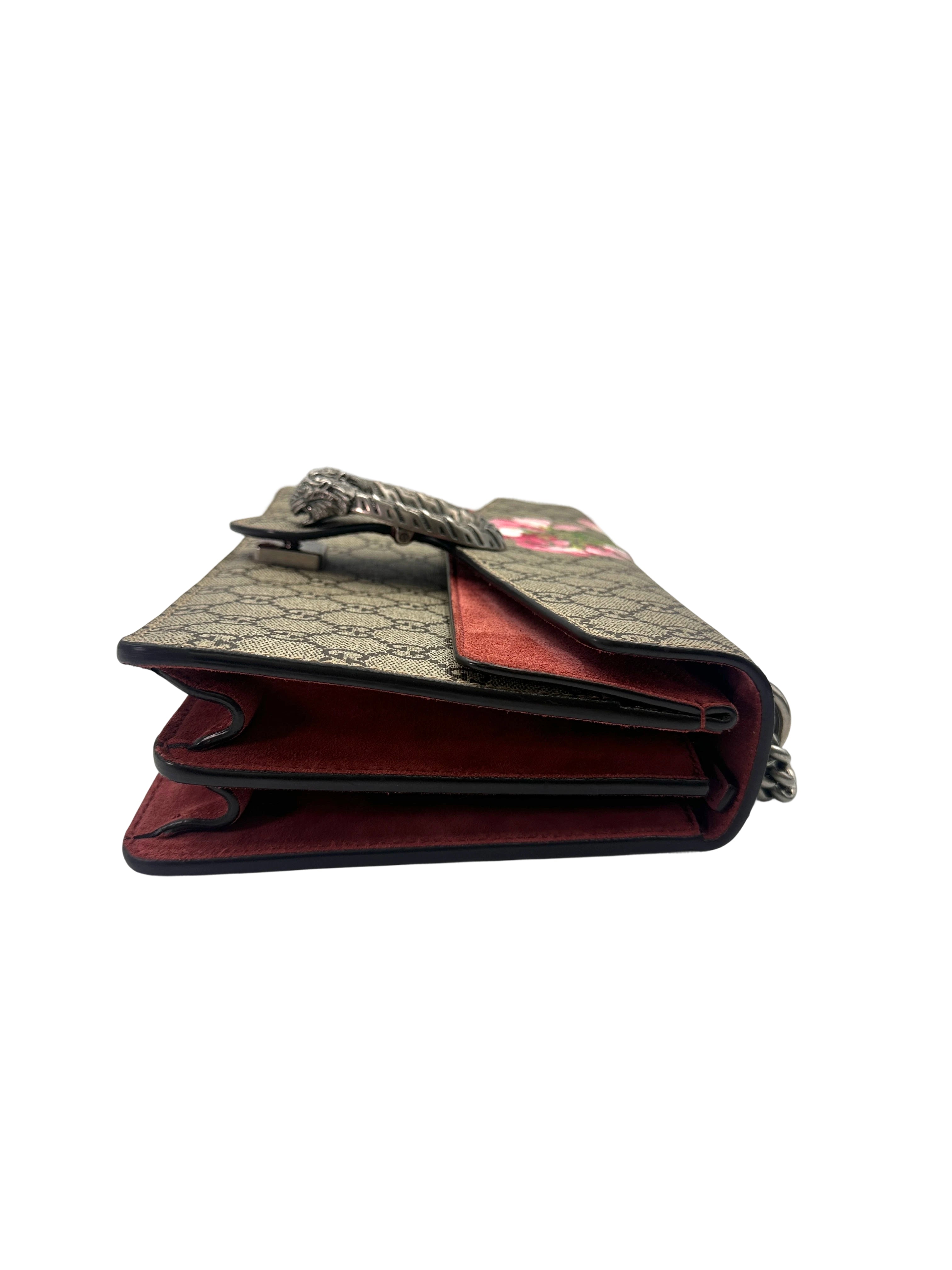 Gucci Dionysus GG Blooms Canvas Medium Size Shoulder Bag GG929