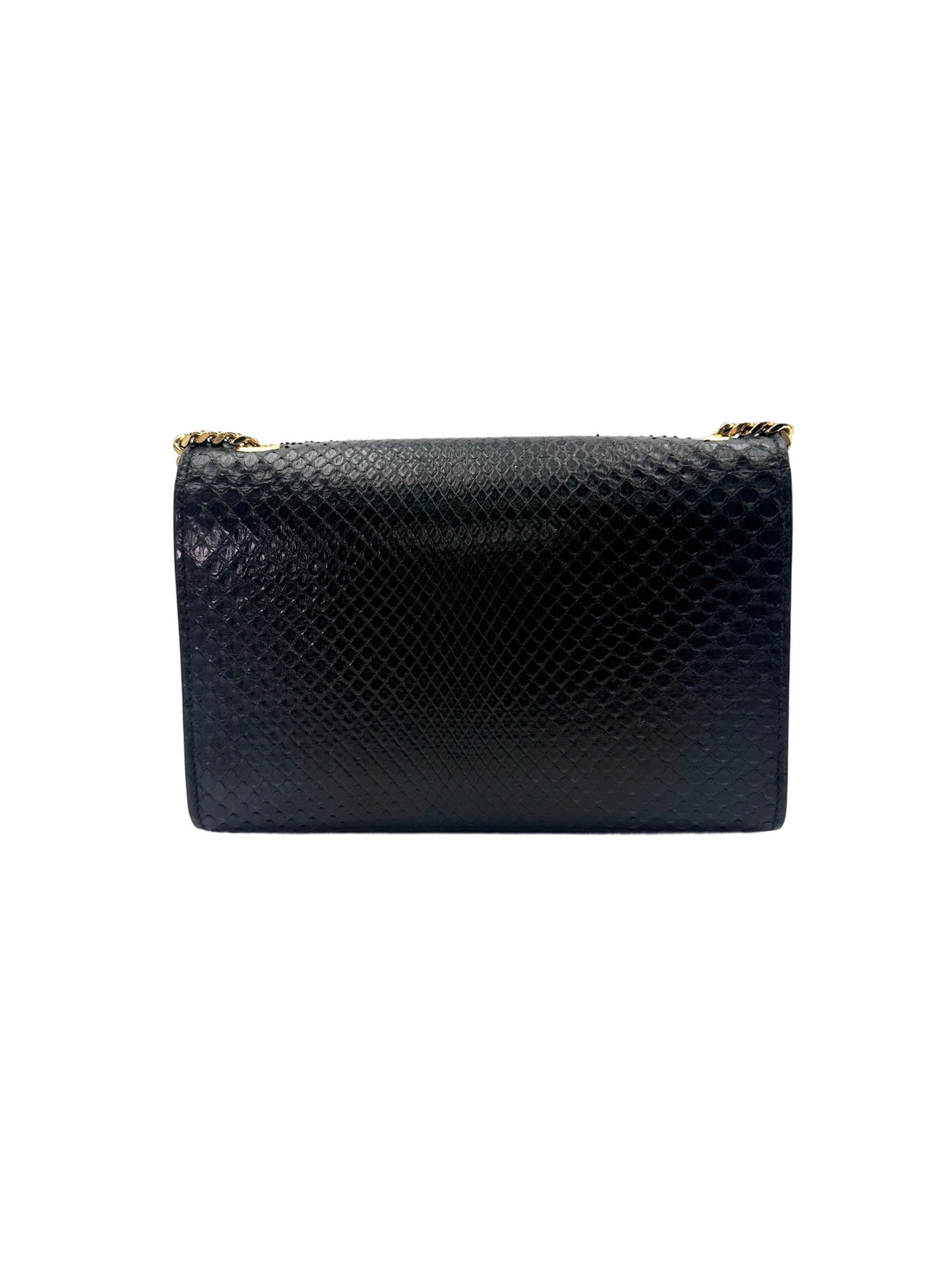 Saint Laurent kate Tassel Black Leather Small Size Shoulder Bag SL198